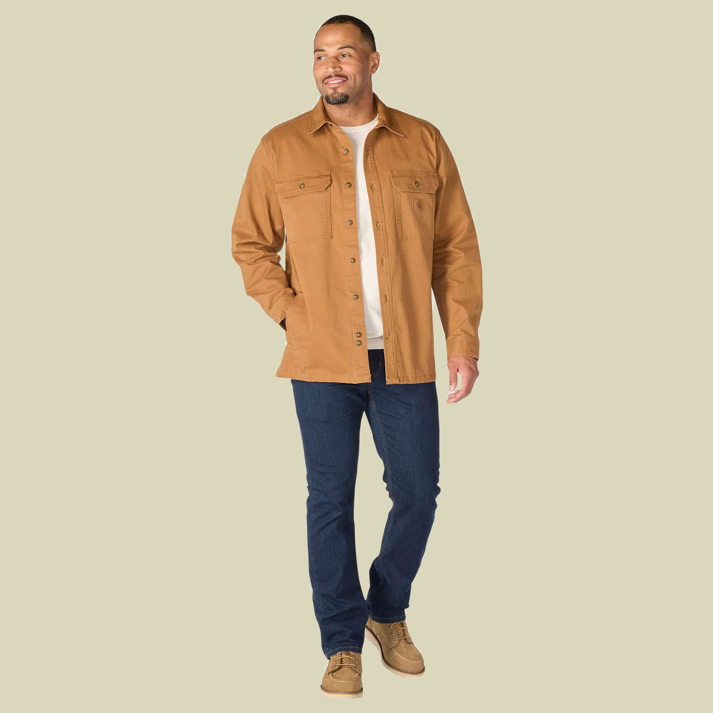 Newcastle Shirt Jac Men XL braun - Farbe carhartt brown