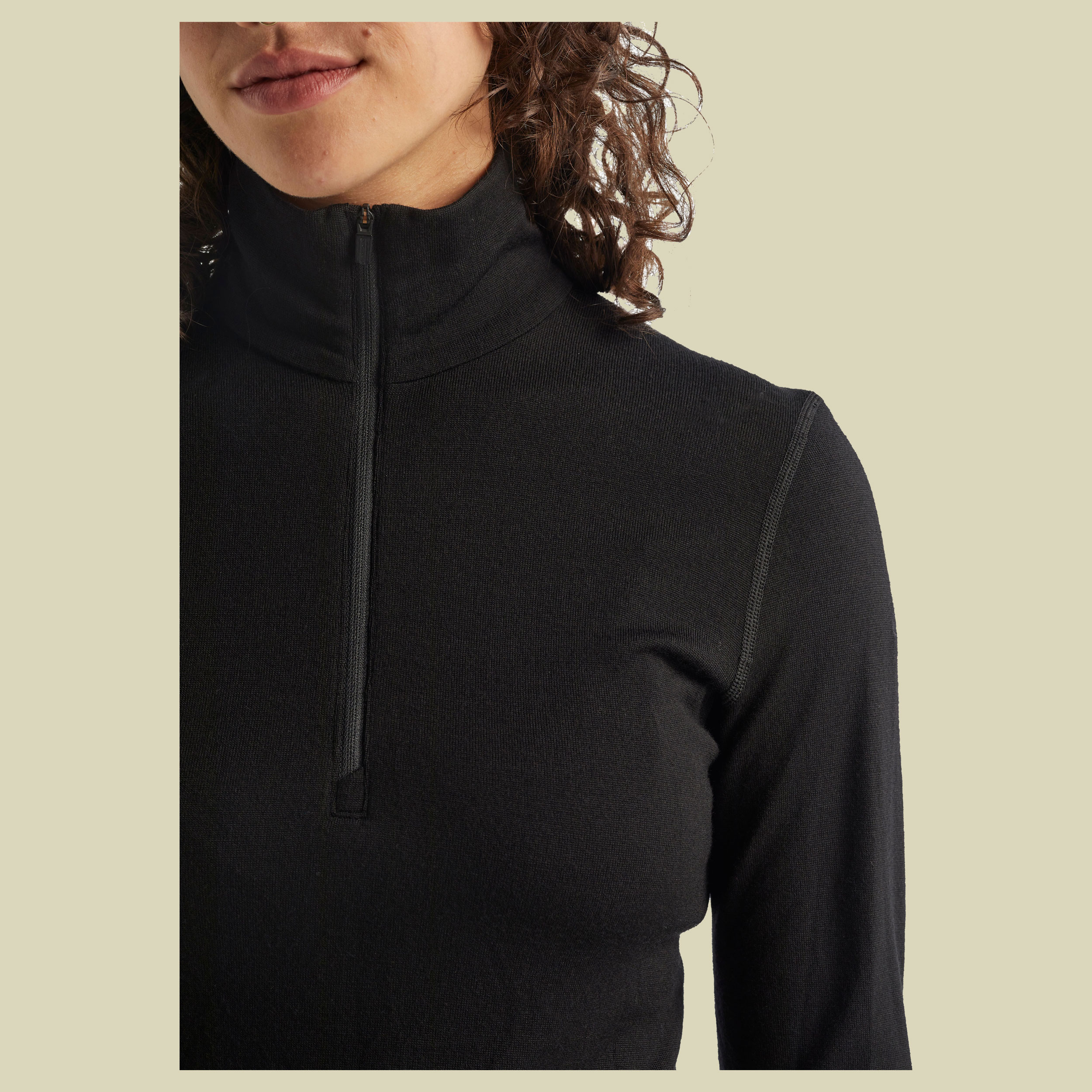 Tech LS Half Zip 260 Women schwarz XXL - black