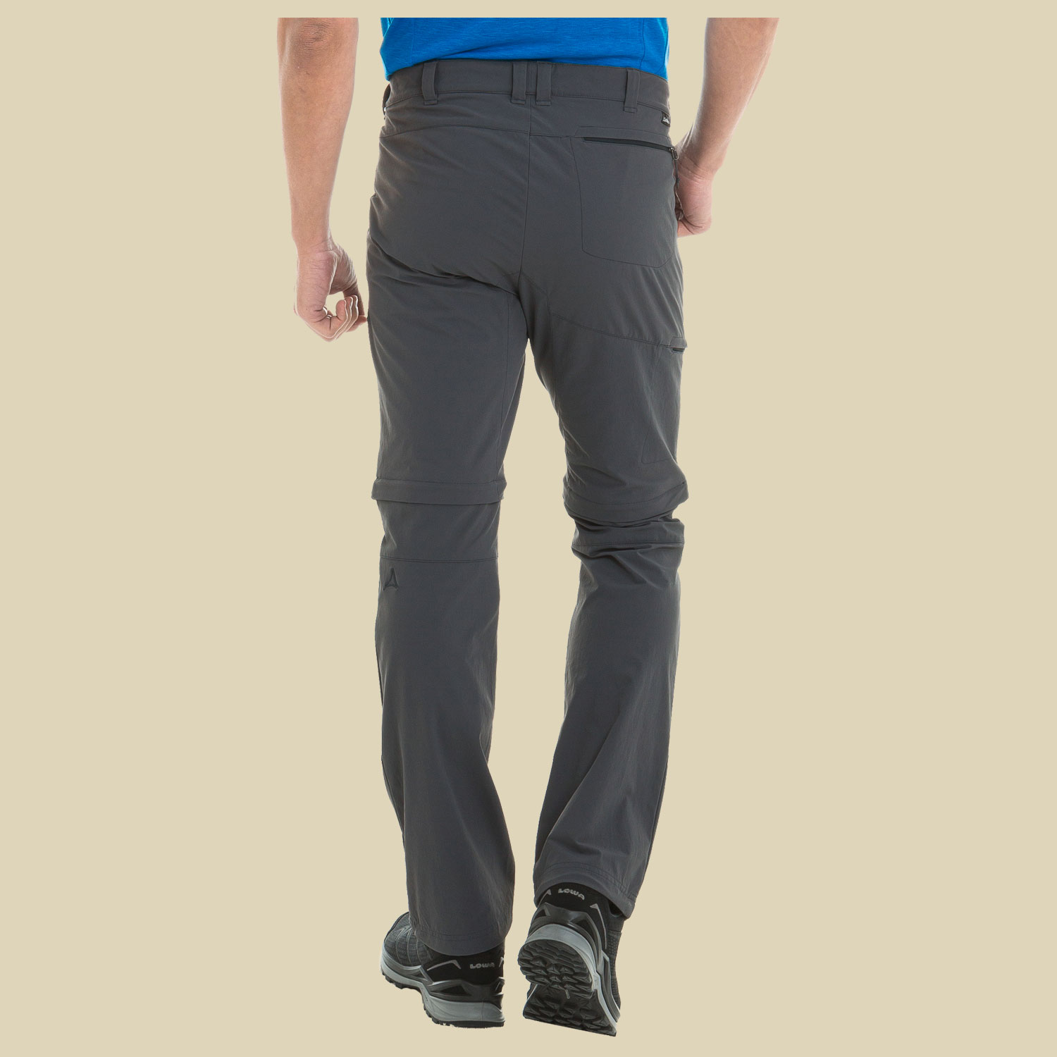 Pants Koper1 Zip Off Men Größe 26 Farbe asphalt