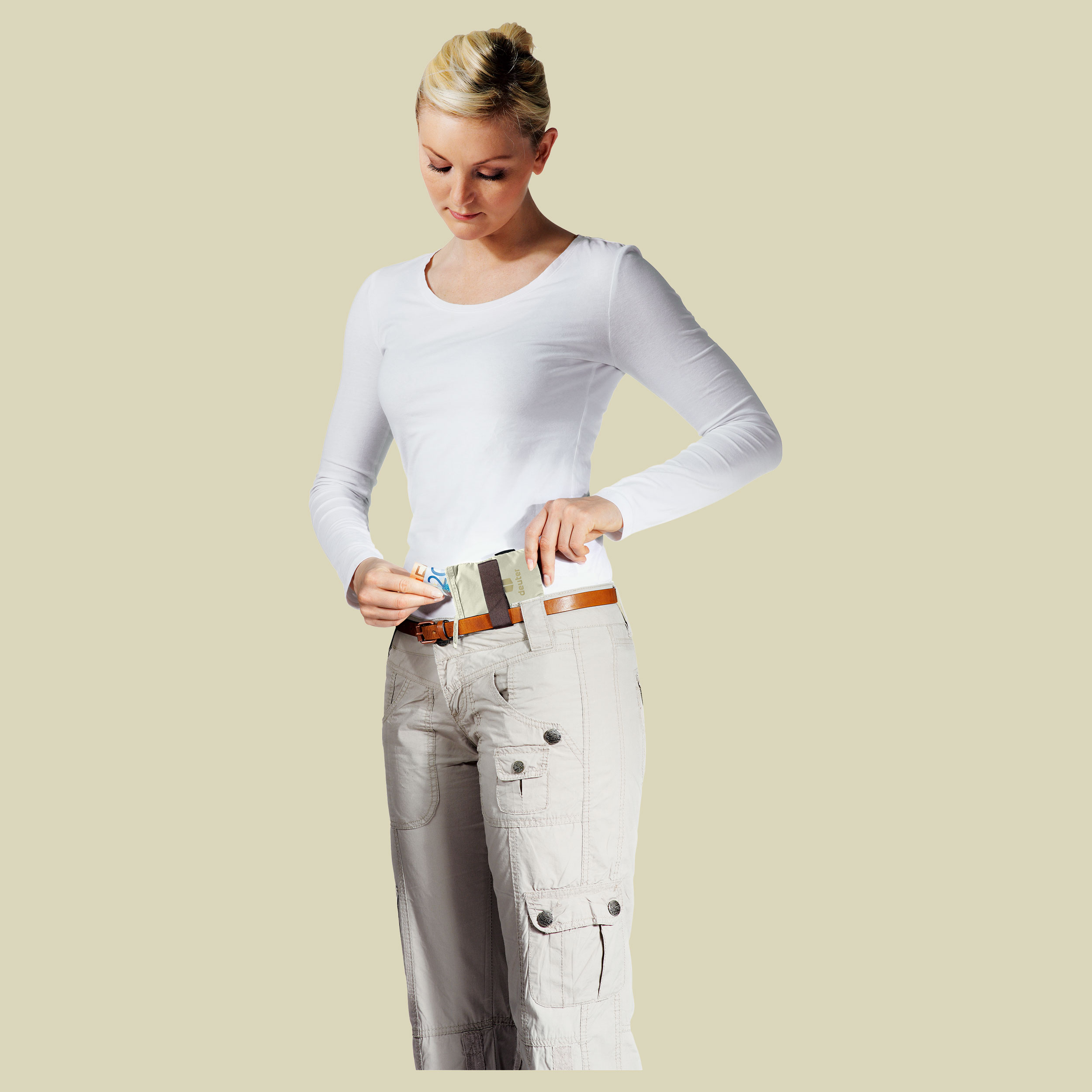 Security Flip In one size beige - Farbe bone