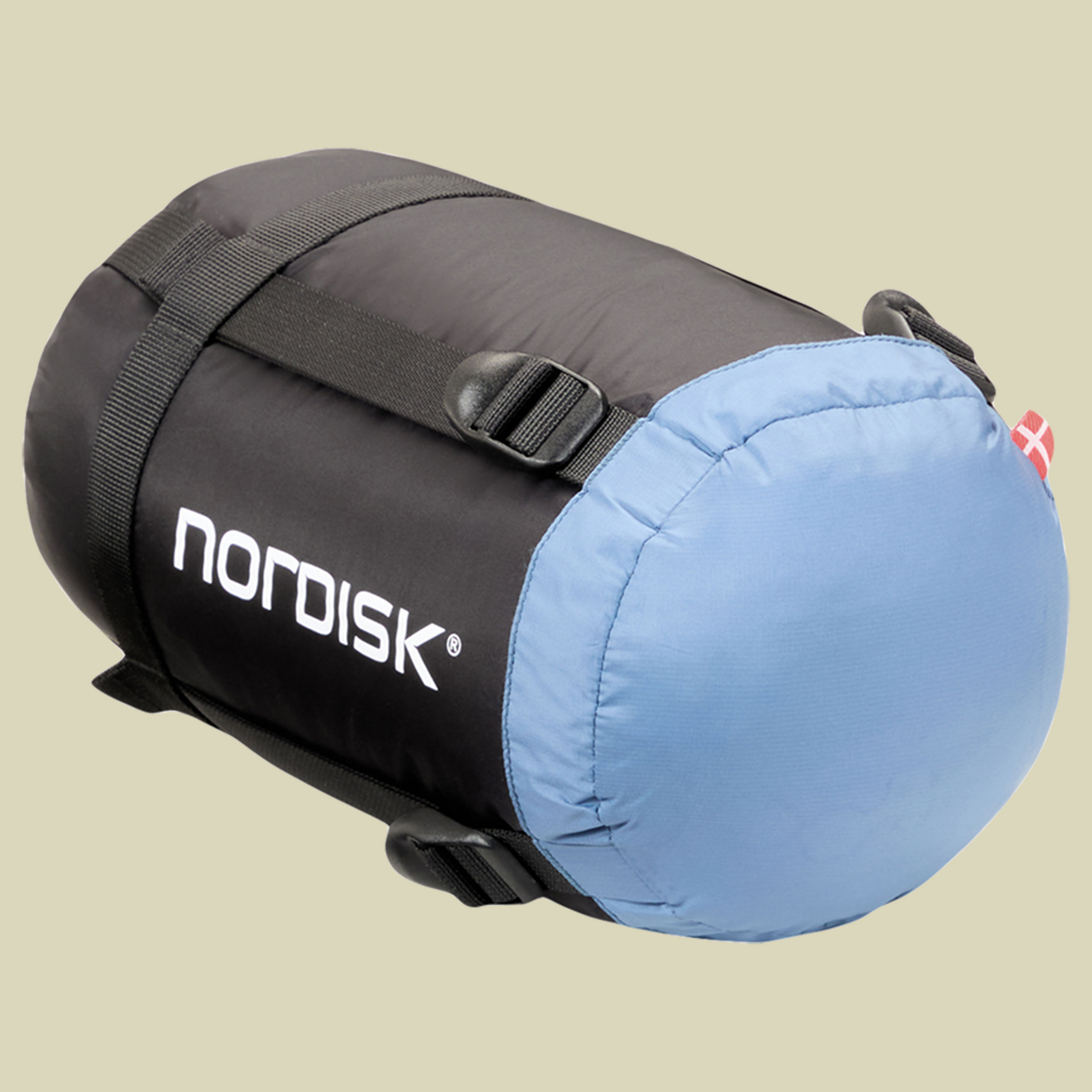 Bjarni +10° Mummy Sleeping Bag 205 cm (XL) links - aegan blue