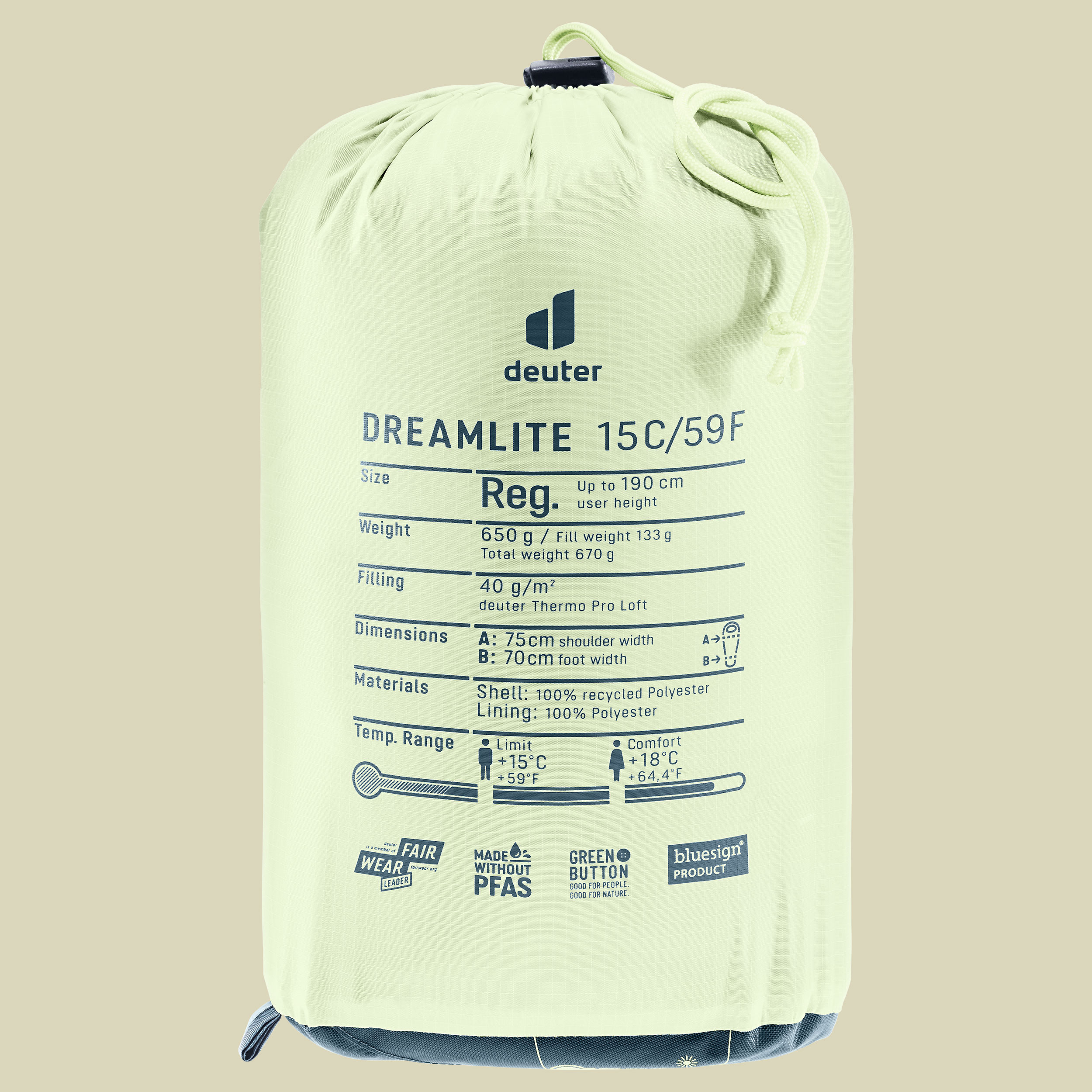 Dreamlite 15 200 cm (EL) terra canyon links