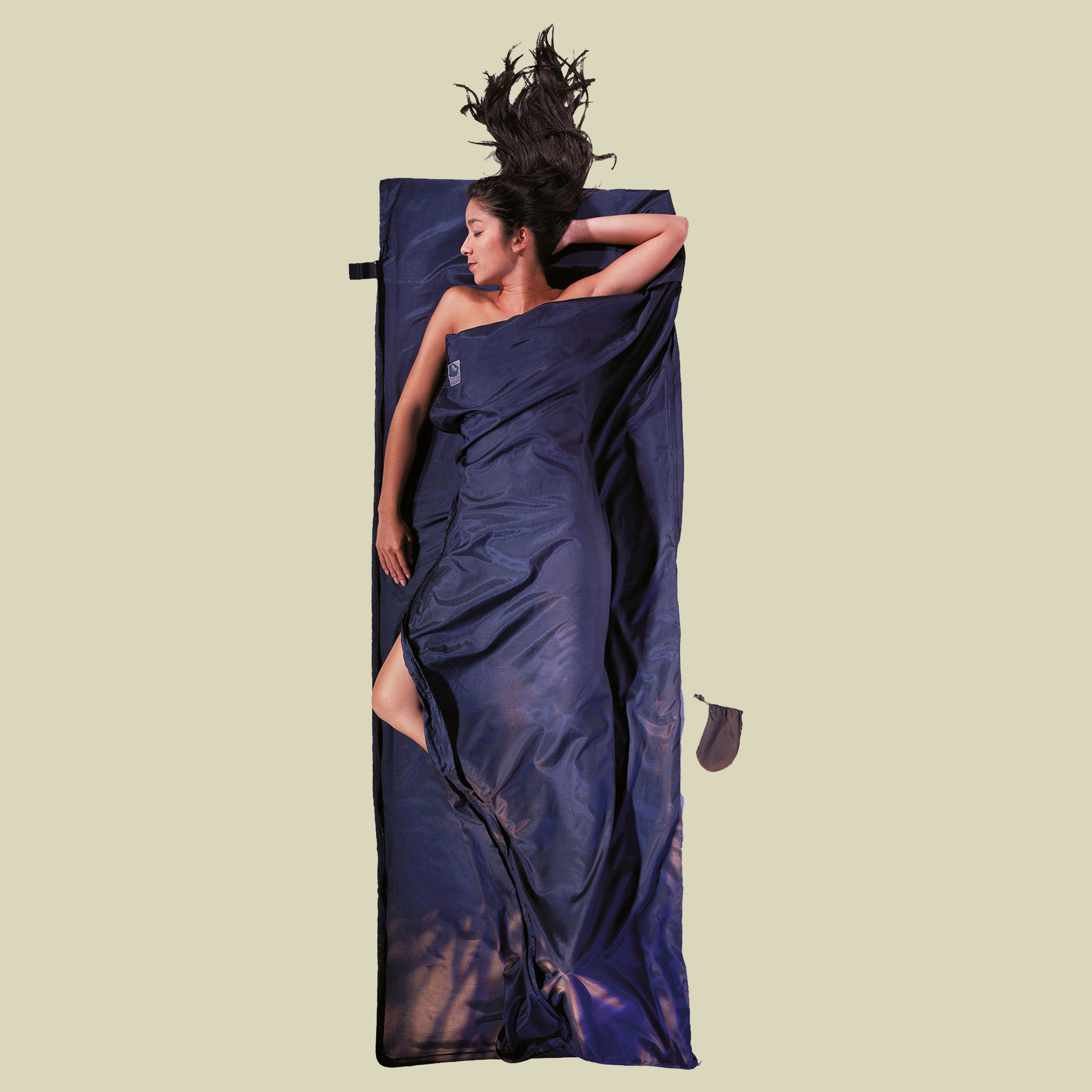 TravelSheet™ Coupler Maße: 220 x 83 cm Farbe: tuareg