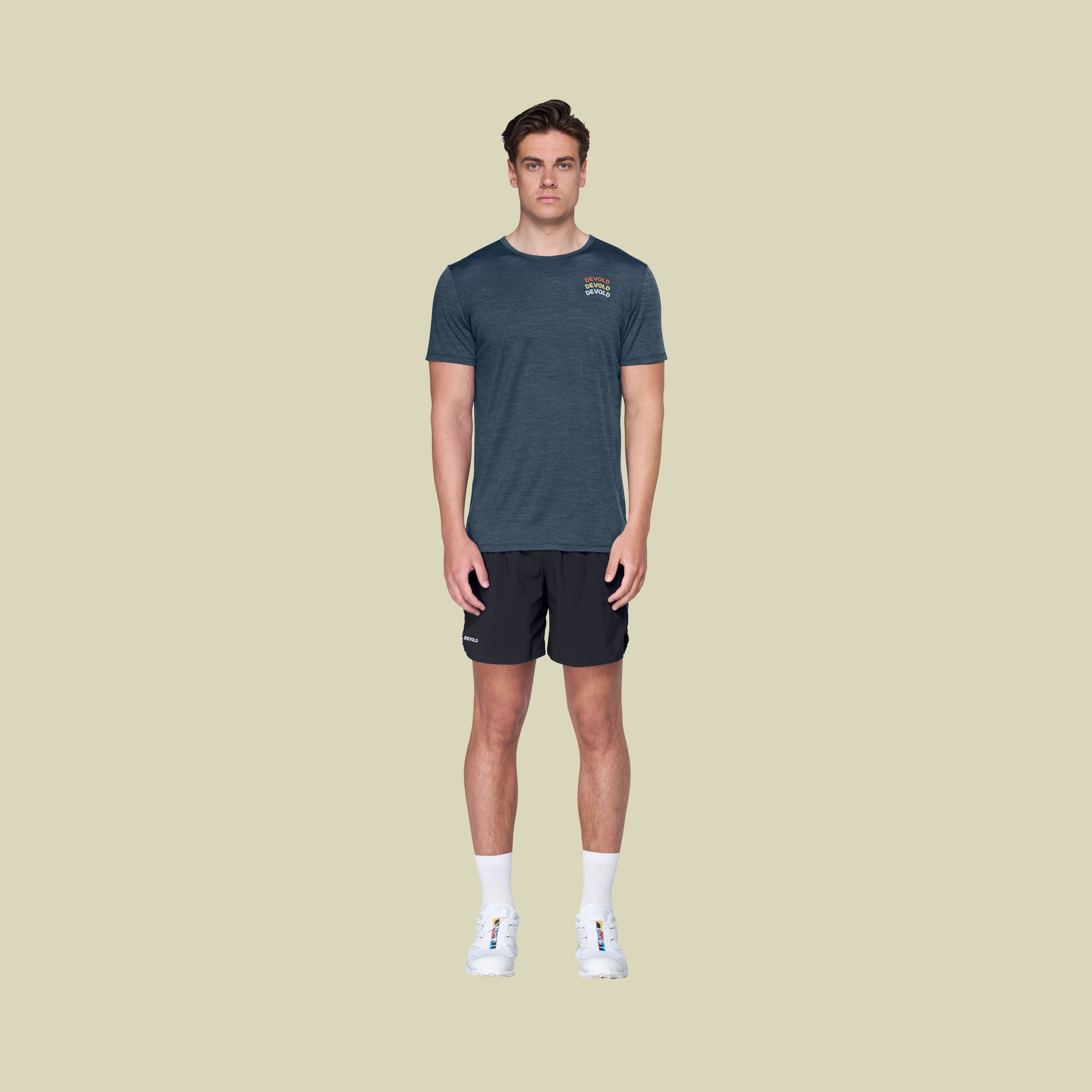 Active Devold Legacy Tee Man XXL blau - night