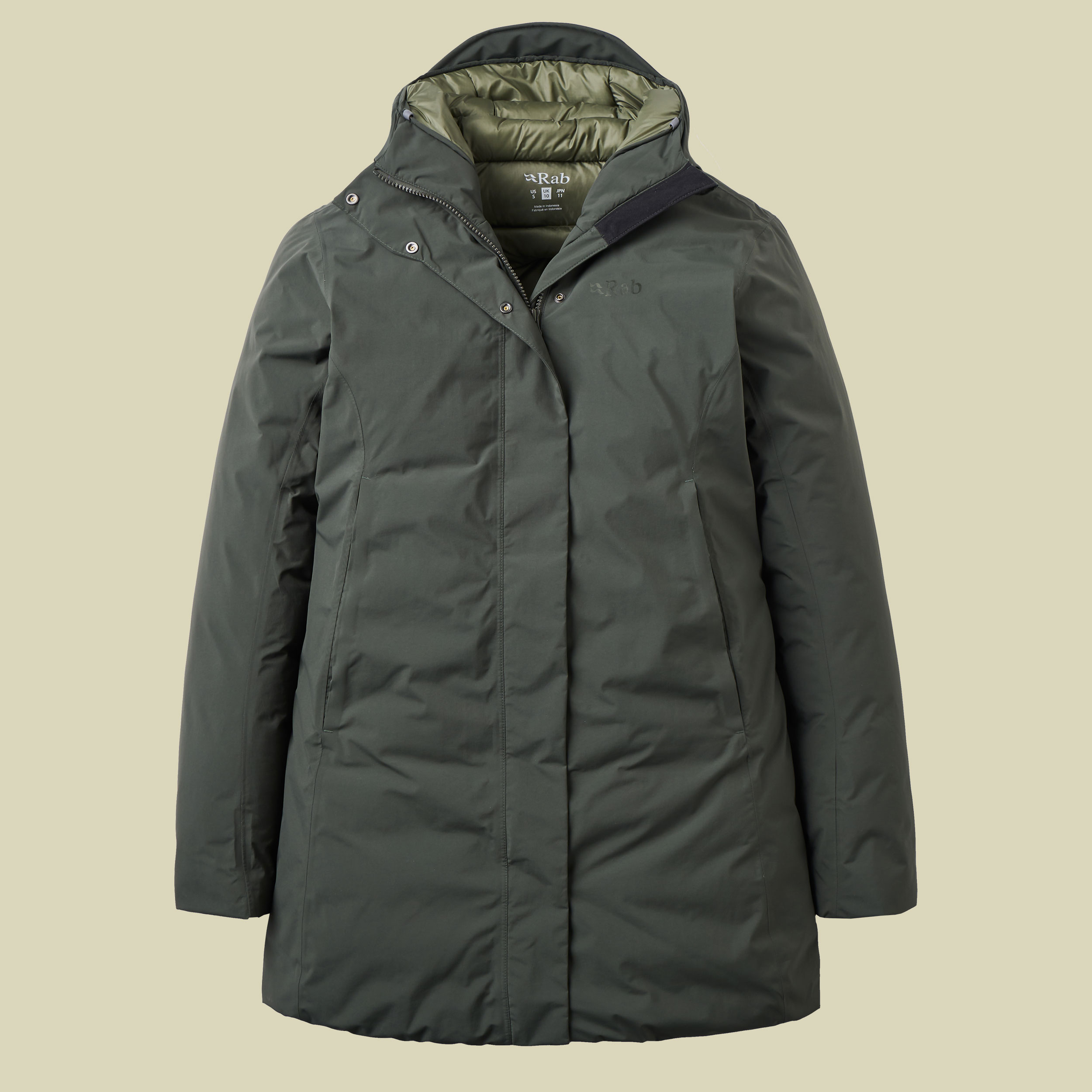 Valiance Parka Women 46 (18) grün - dark army