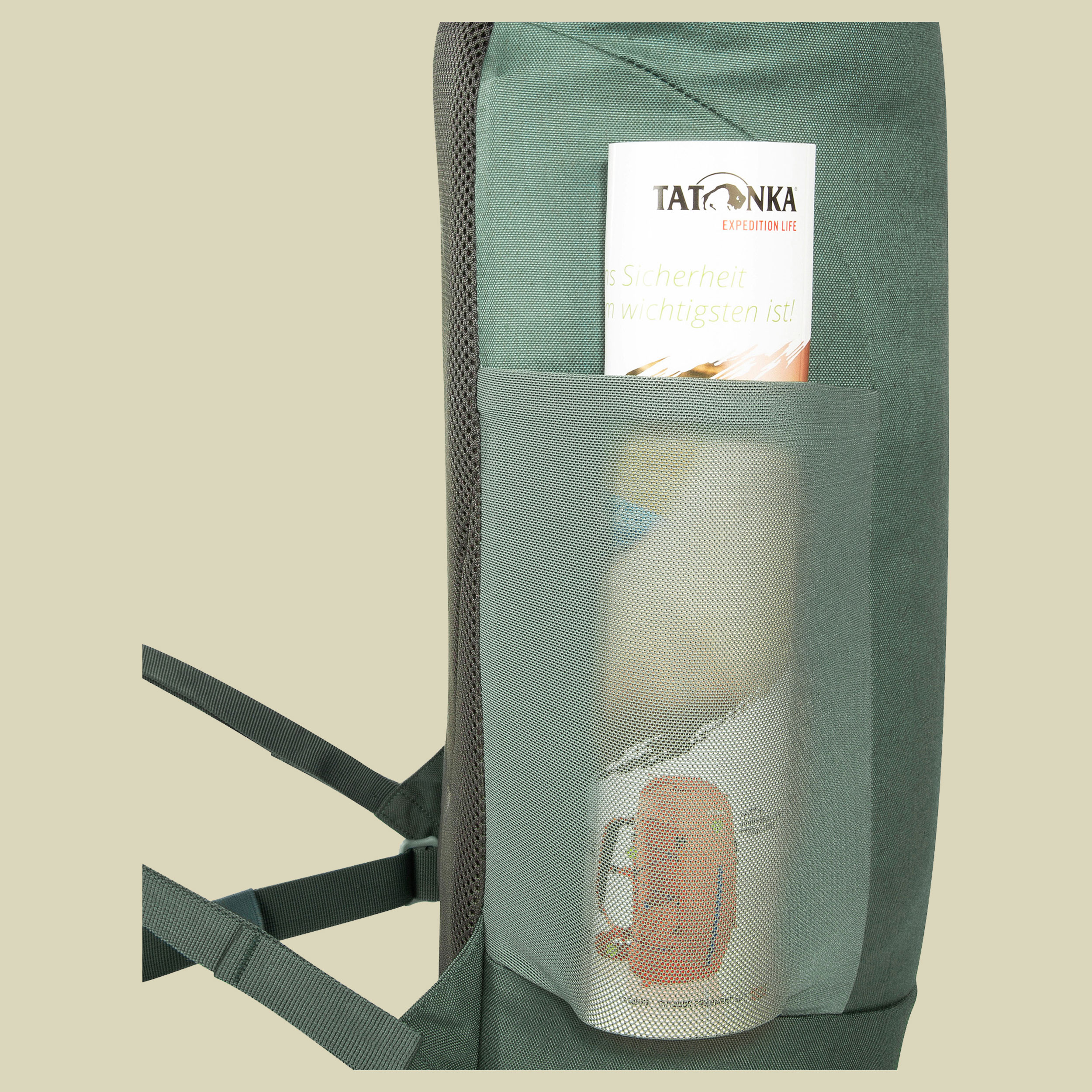Grip Rolltop Pack 25 Kapok 25 grün - Farbe sage green