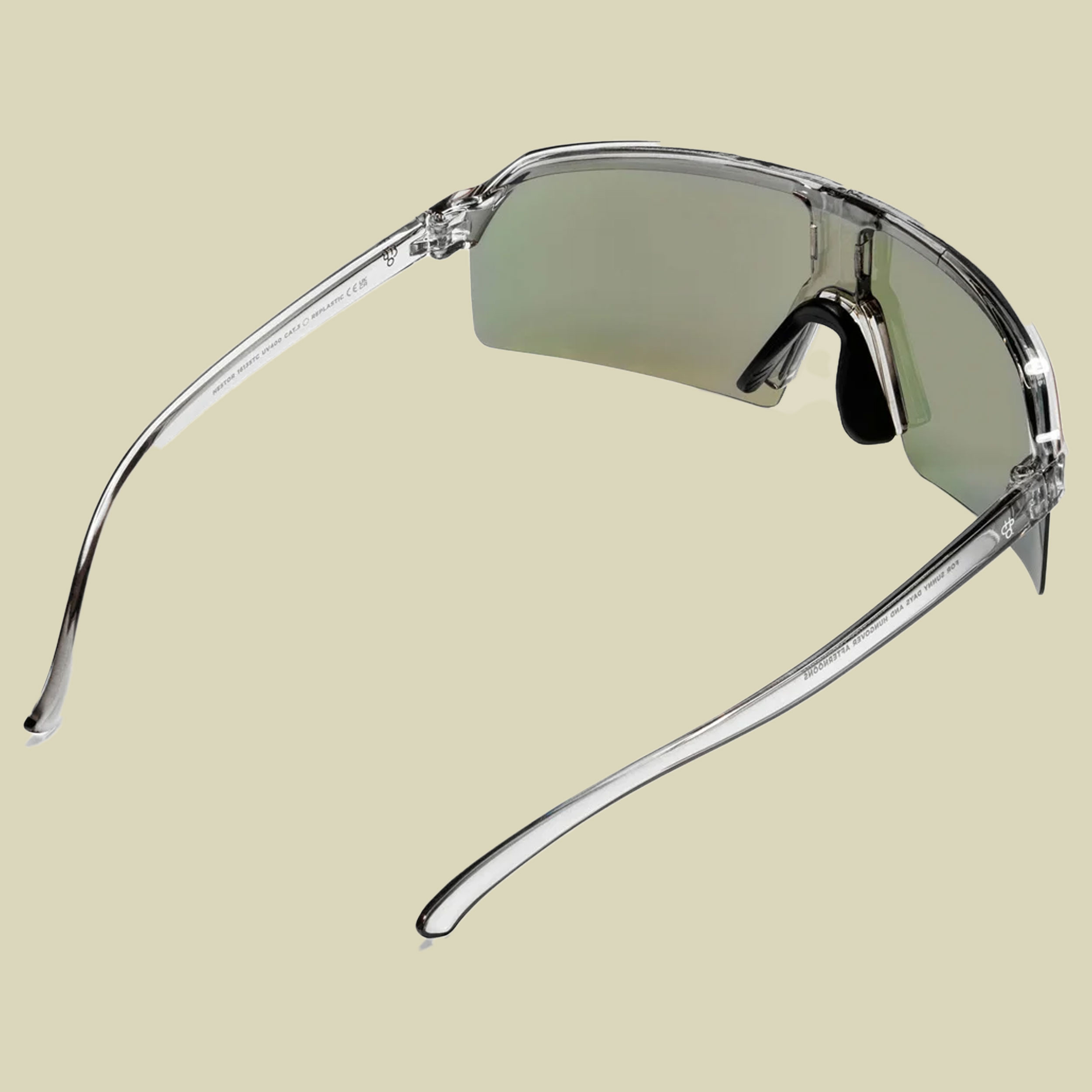 Nestor one size grau II - grey / rainbow mirror polarized