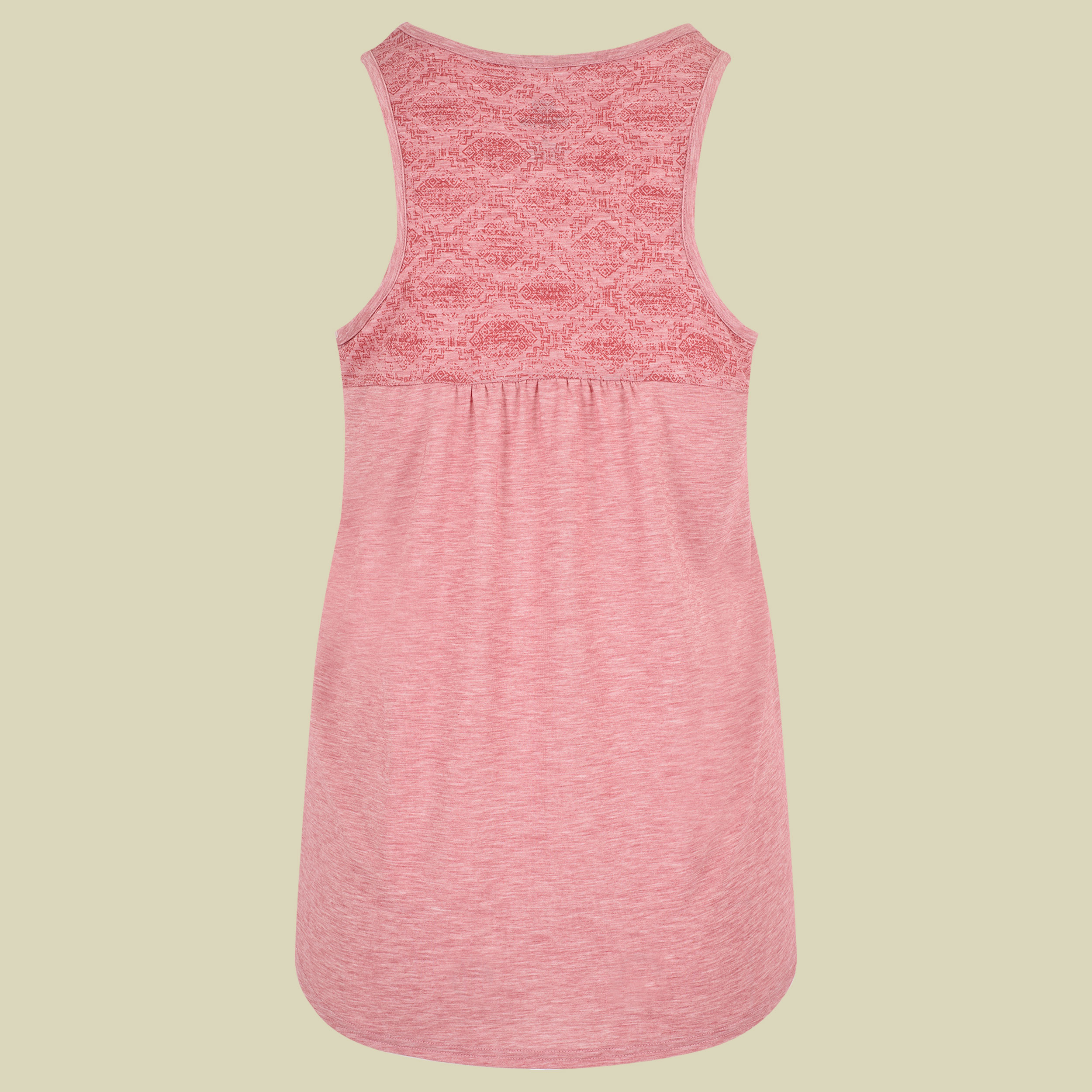 Asha Tank Women rosa XL - Farbe mineral red texture