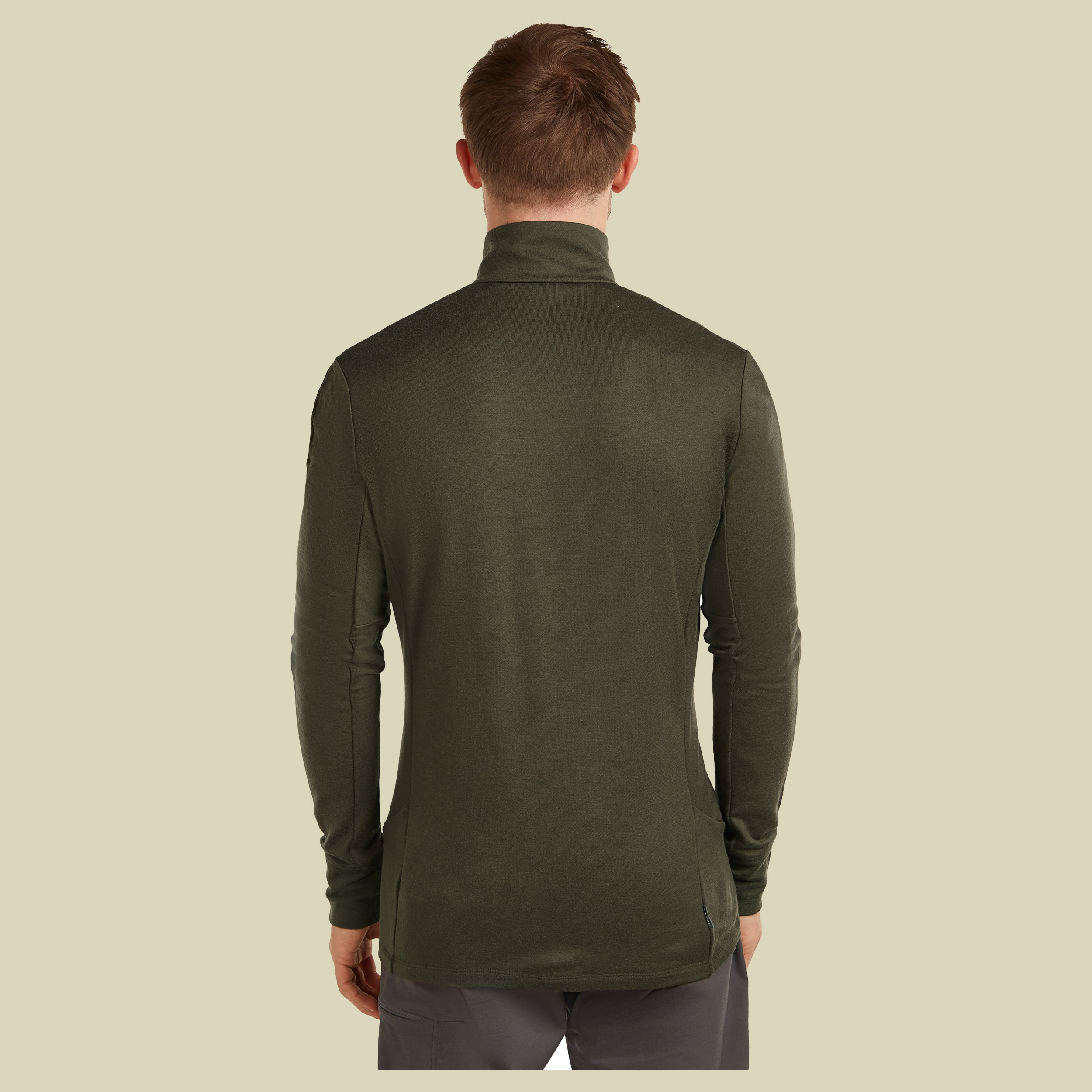 Merino 260 Quantum IV LS Zip Men XXL grün - dark loden