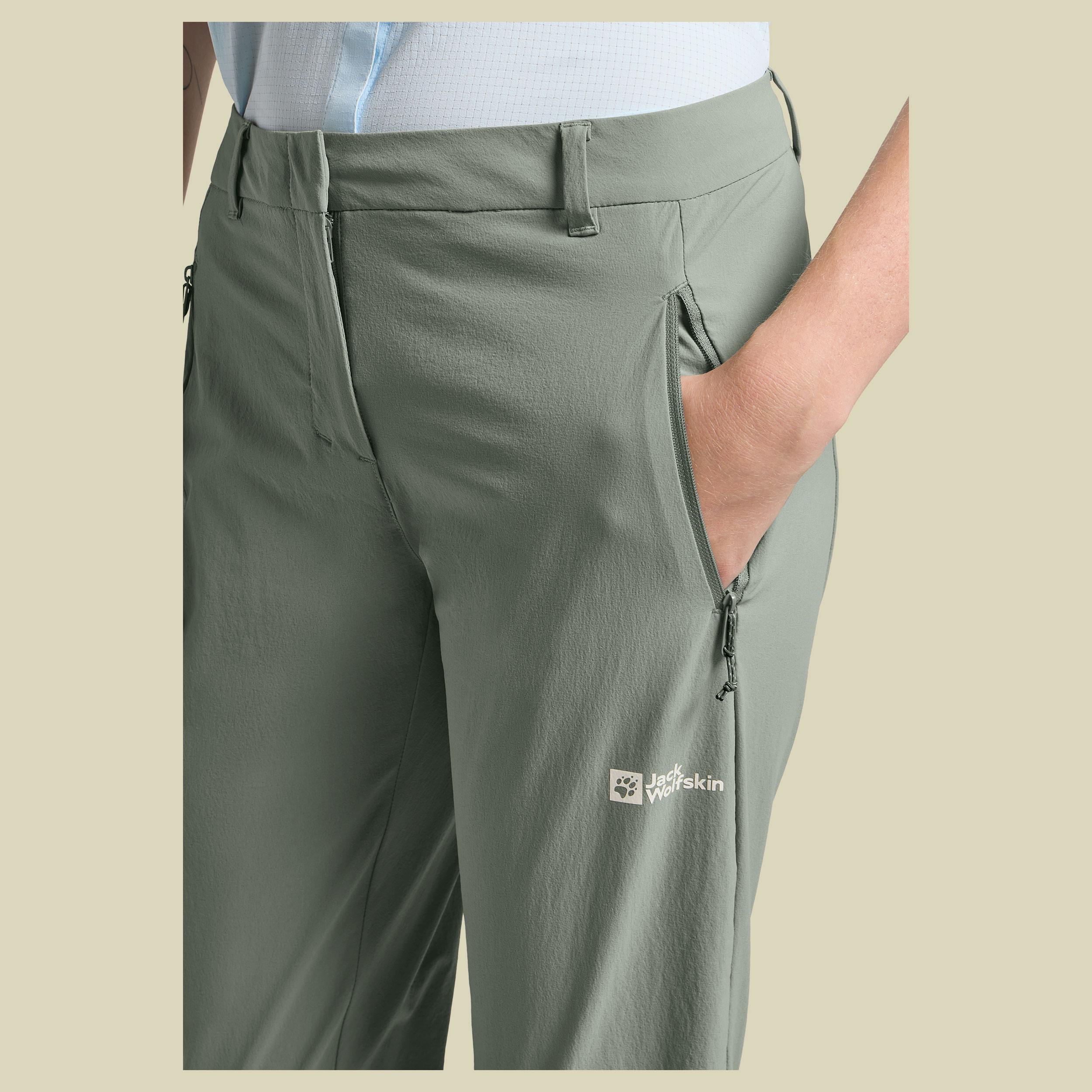 Hikeout Pants Women 44 grün - slate green