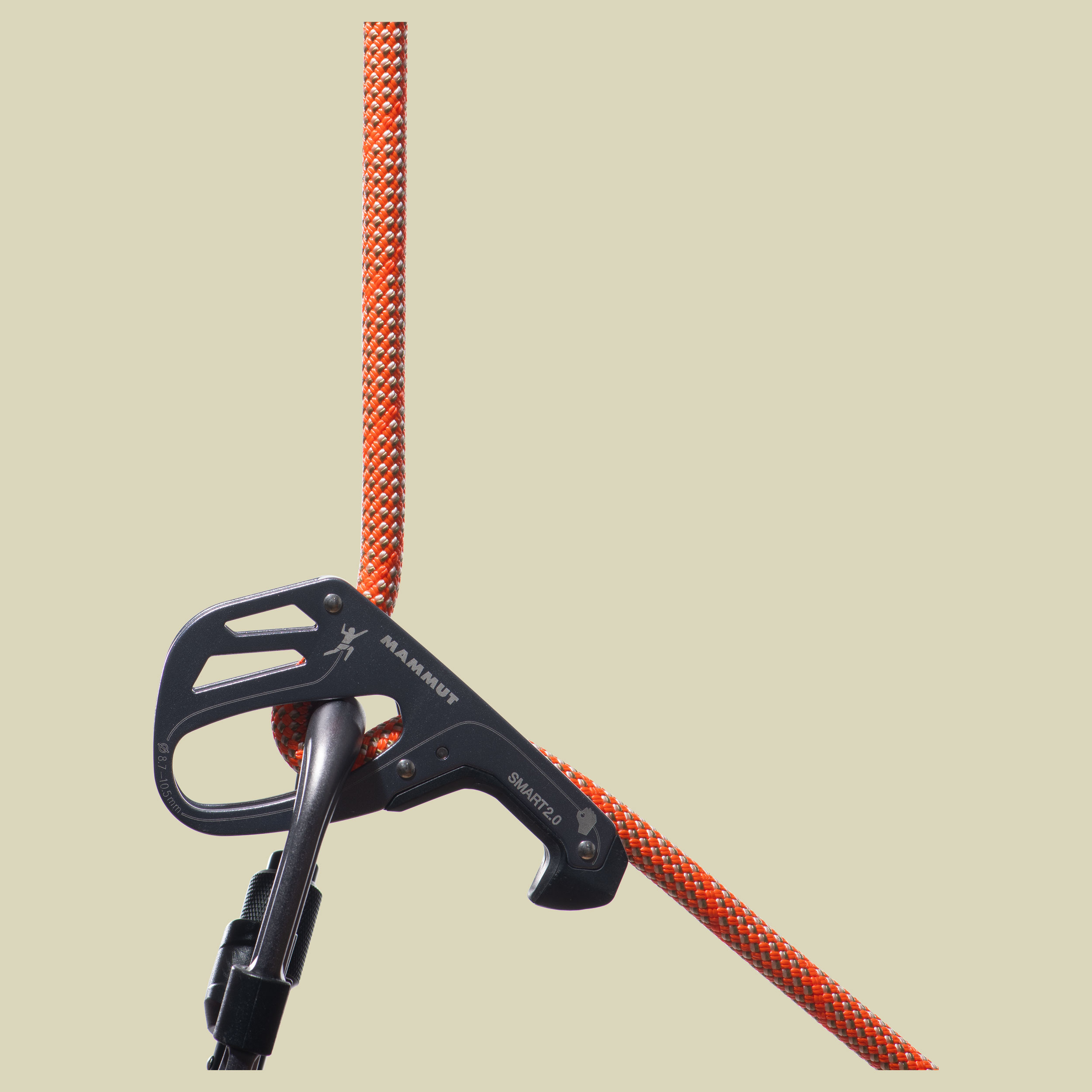 9.8 Crag Classic Rope 70 m orange - orange-white