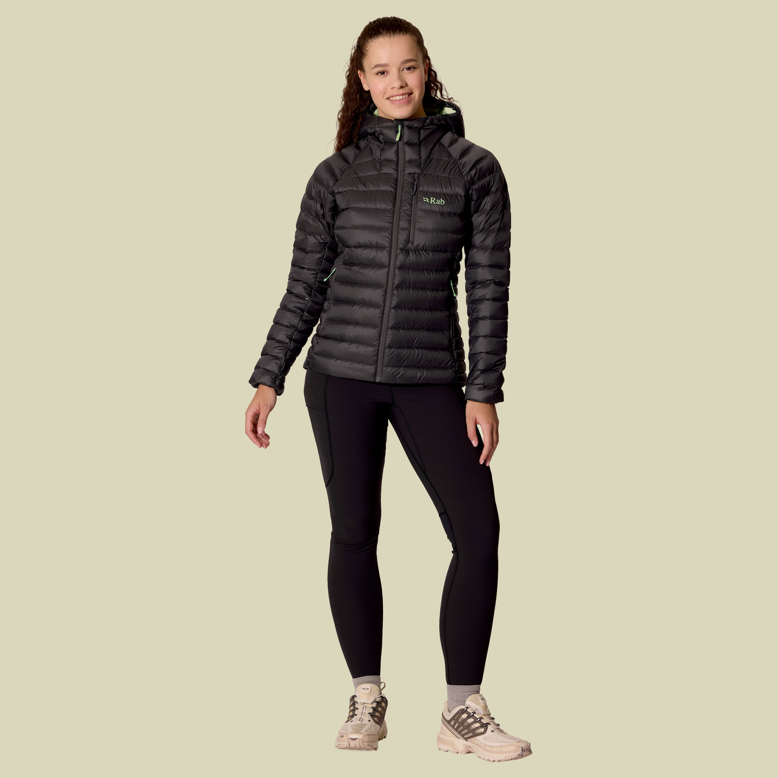 Microlight Alpine Hoody Women 44 (16) grau - graphene