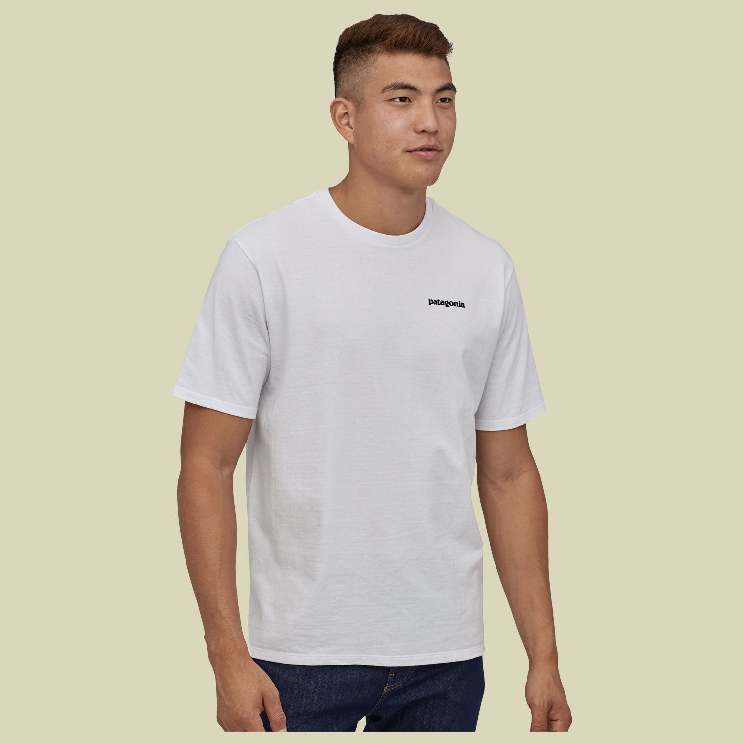 P-6 Logo Tee Men Größe S Farbe white