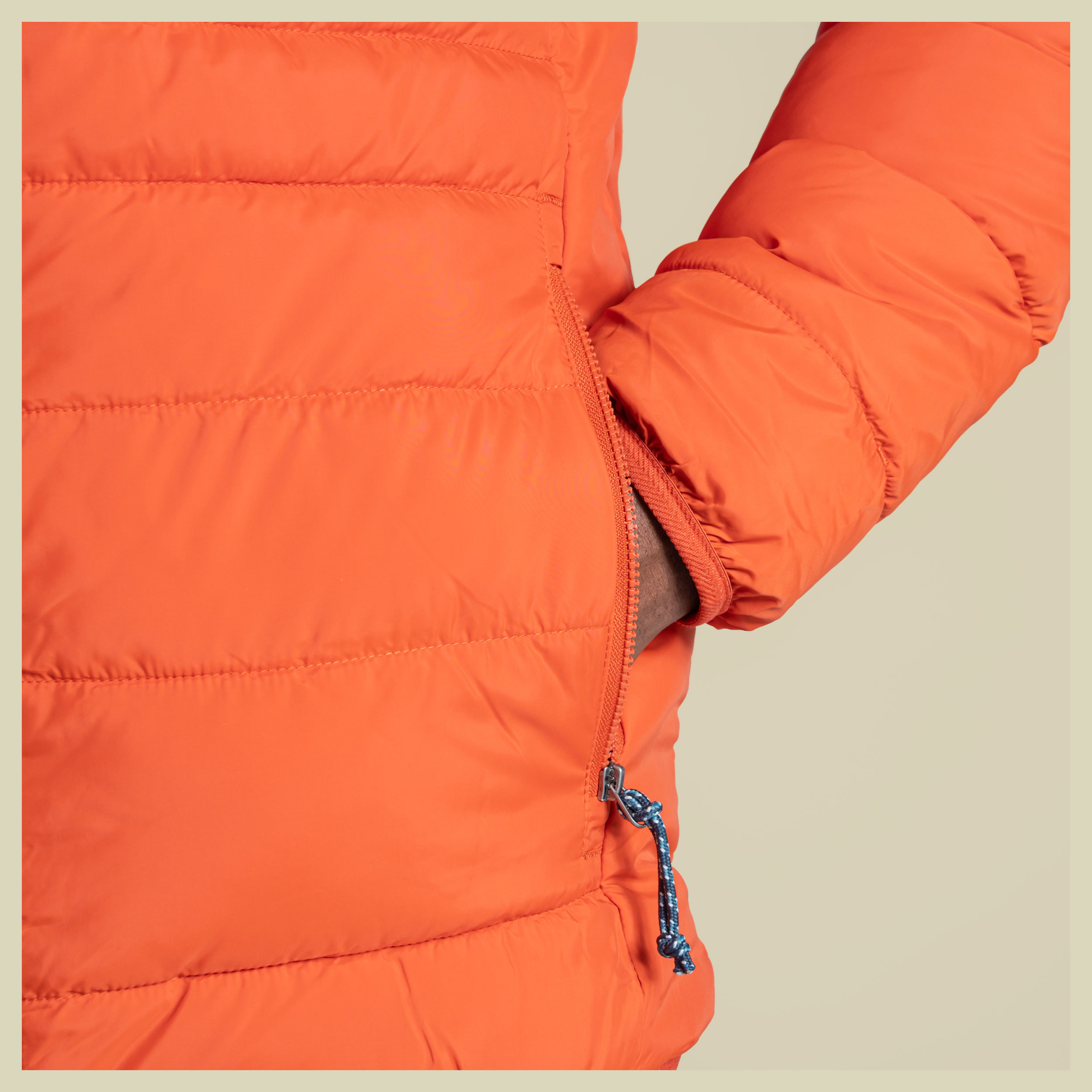 Compresslite IX Hooded Jacket  Men S orange - sedona