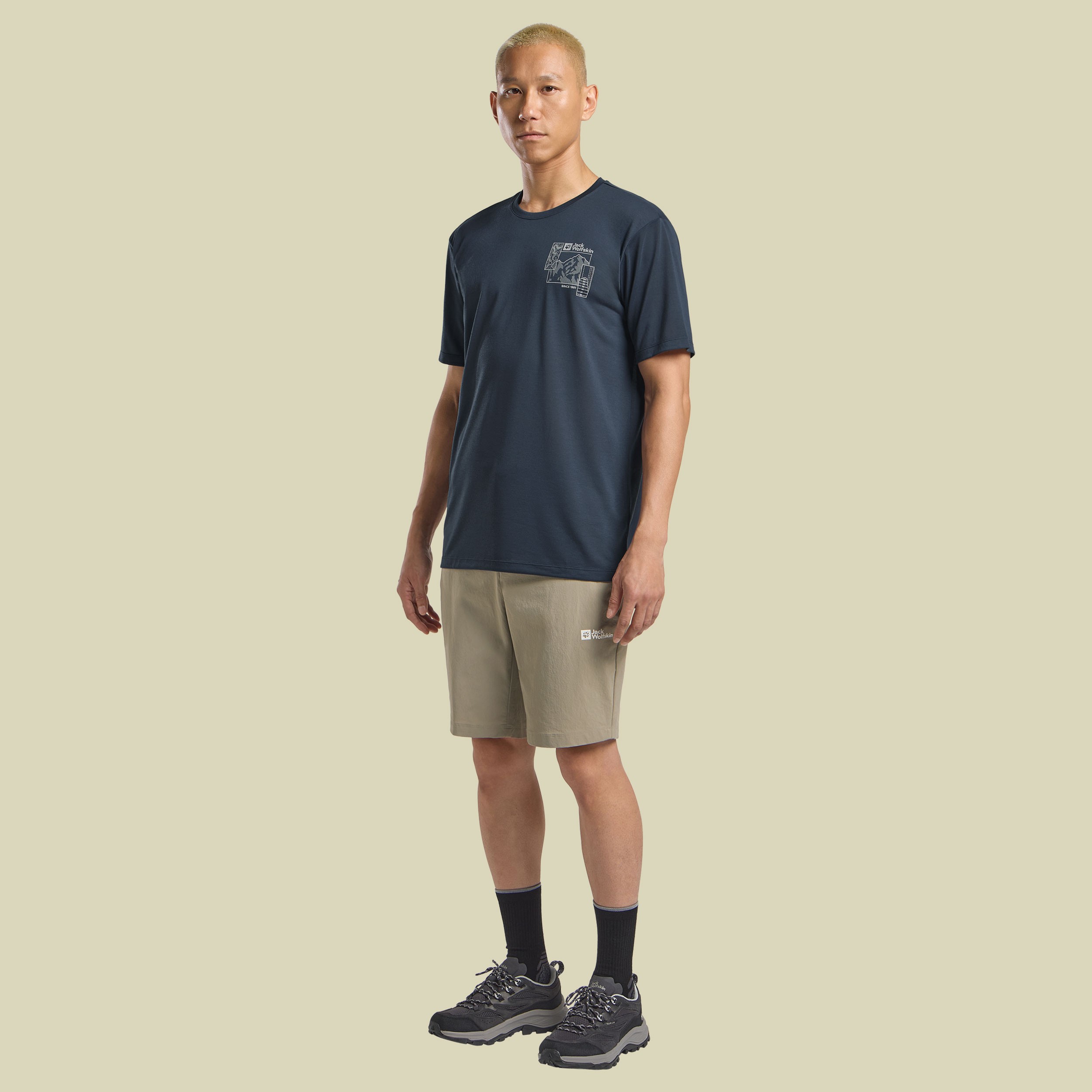 Hikeout Shorts Men 54 beige