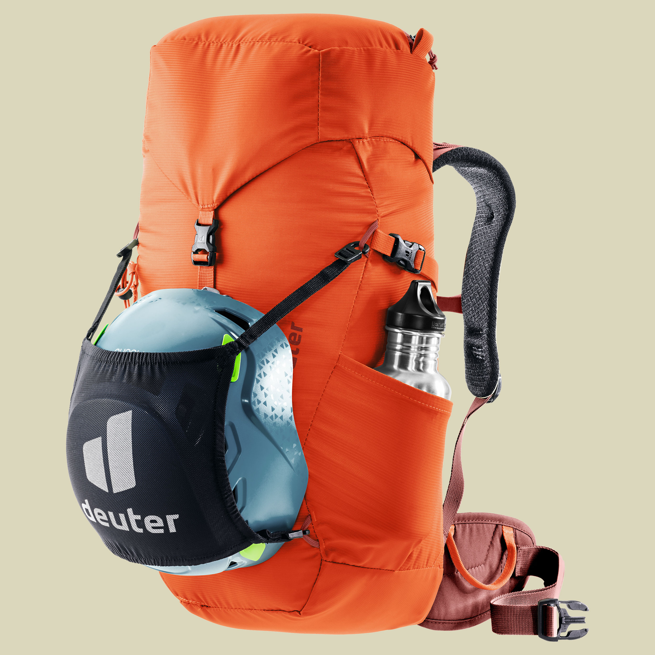 Climber 22 Kids orange 22 - farbe papaya-redwood
