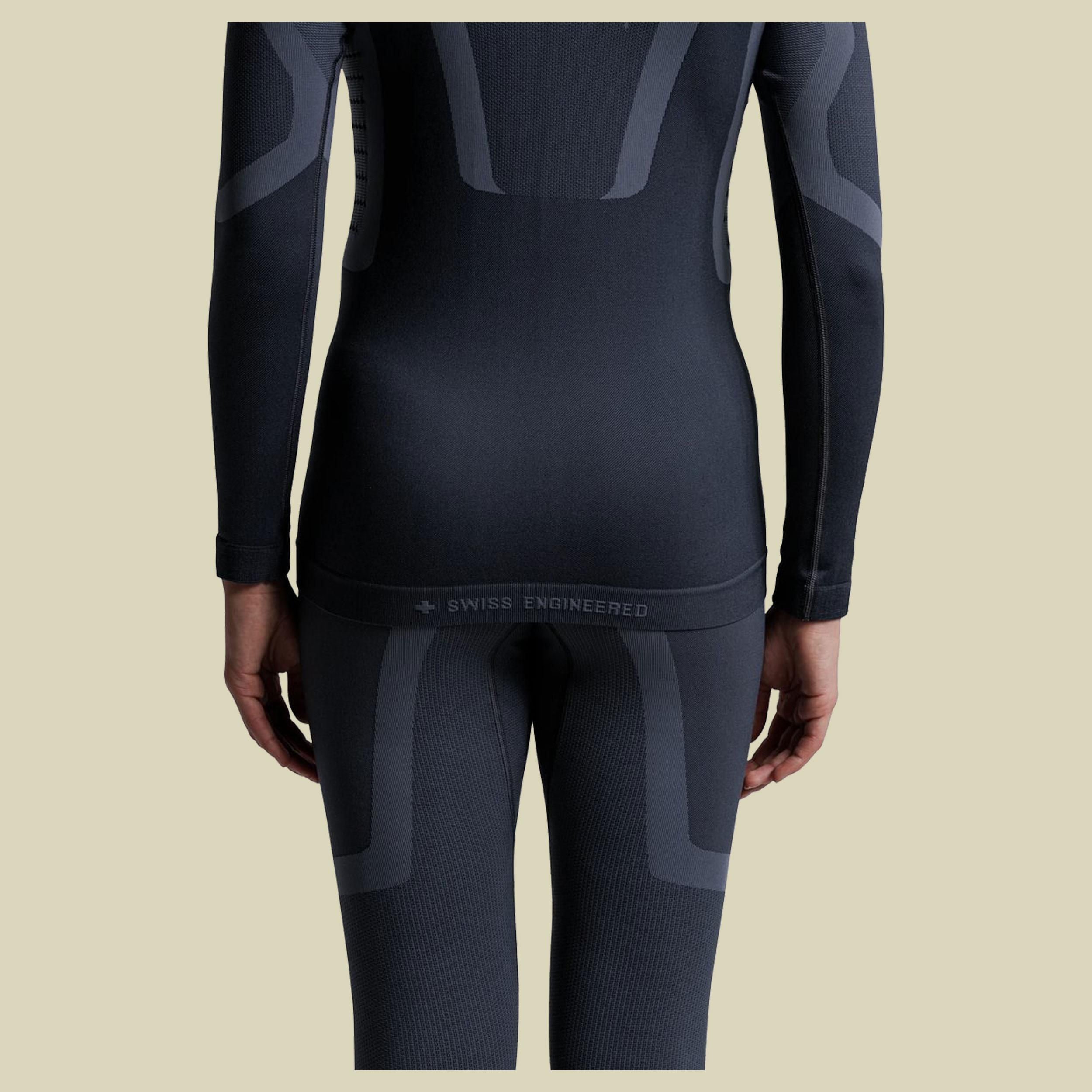 X-Bionic X-Ential Baselayer LS Women XL grau - anthracite