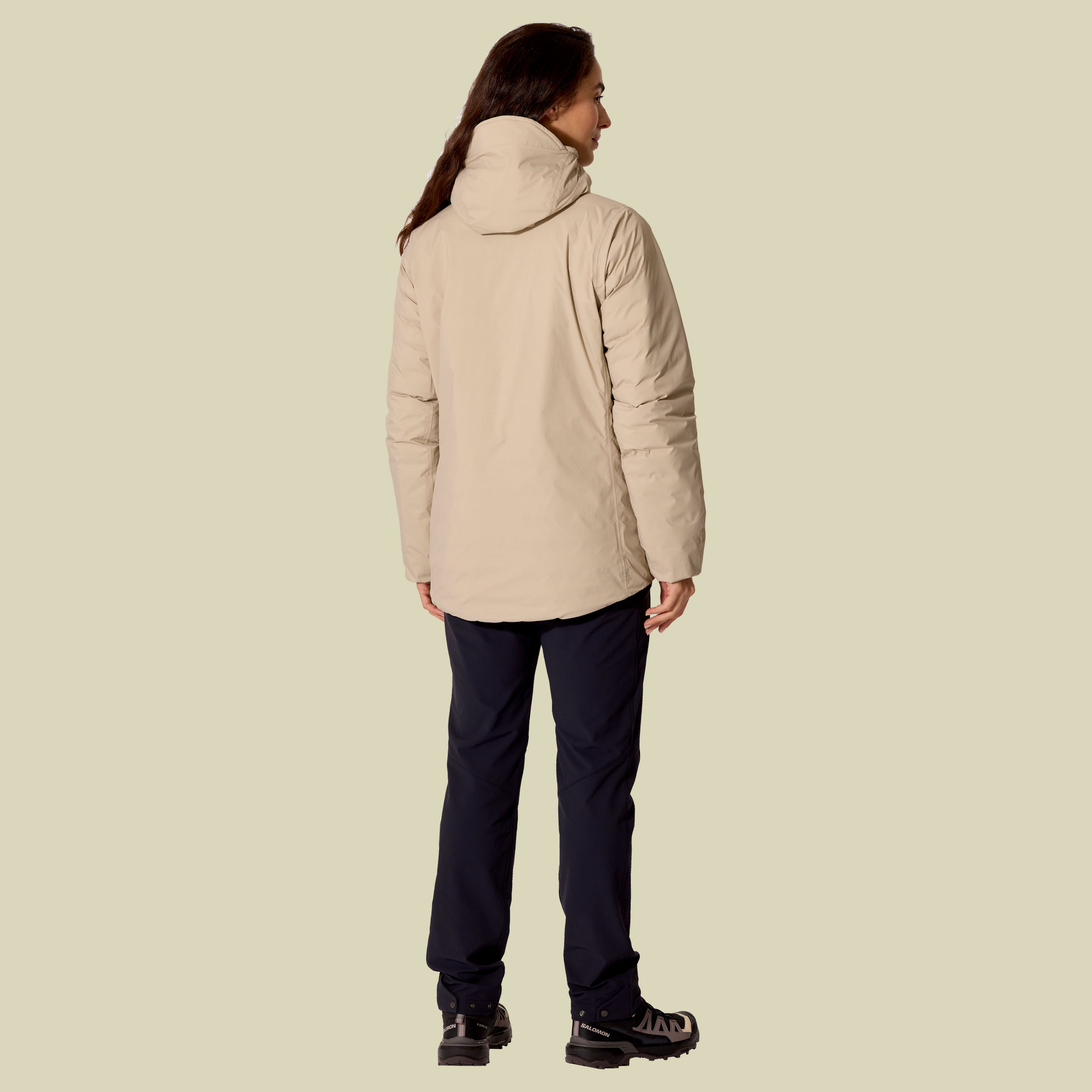 Microlight Shield Jacket Women XL (16) beige - dark pebble