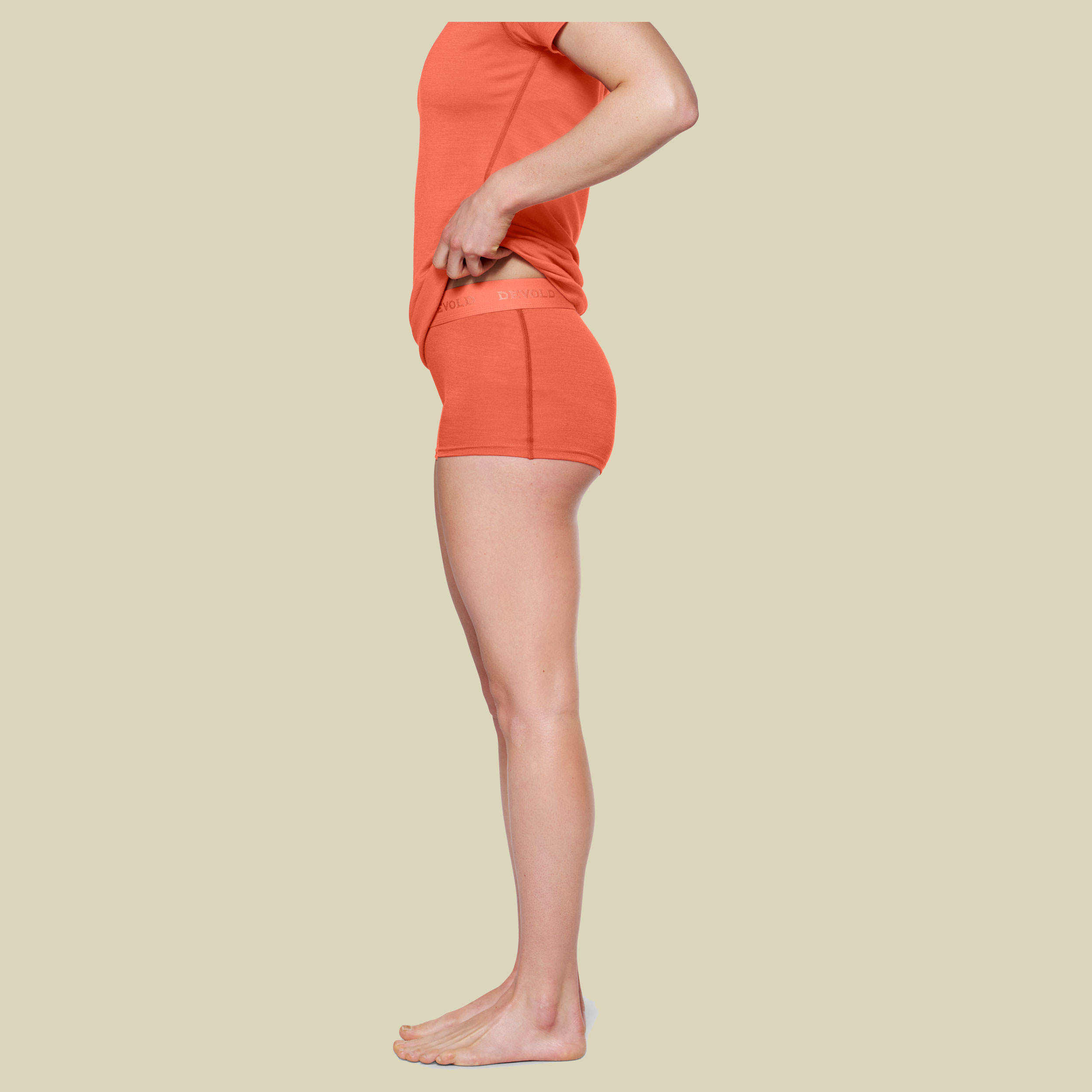 Breeze Merino 150 Hipster Women rot XL - coral