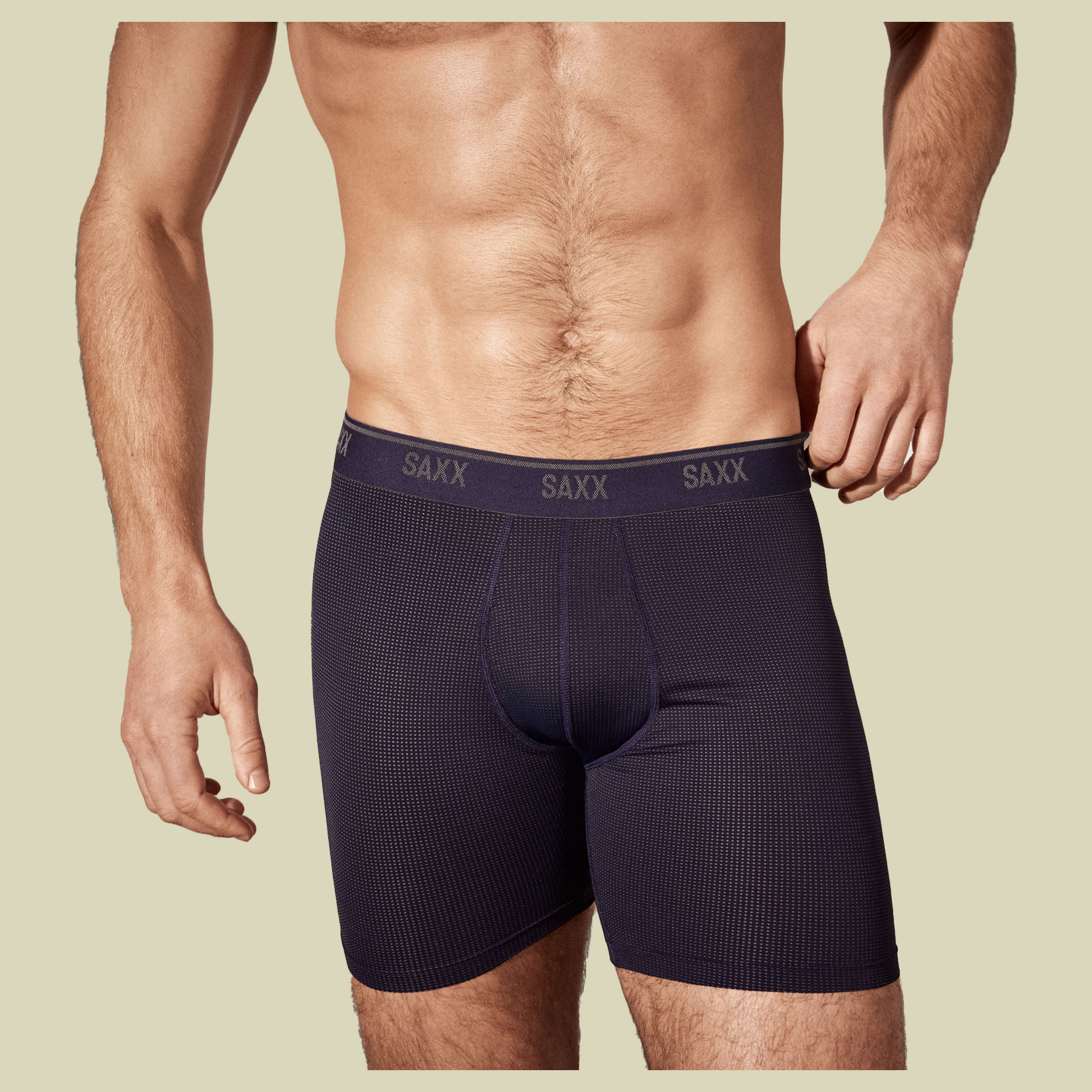 Quest Quick Dry Mesh Boxer Brief Fly XXL blau - maritime