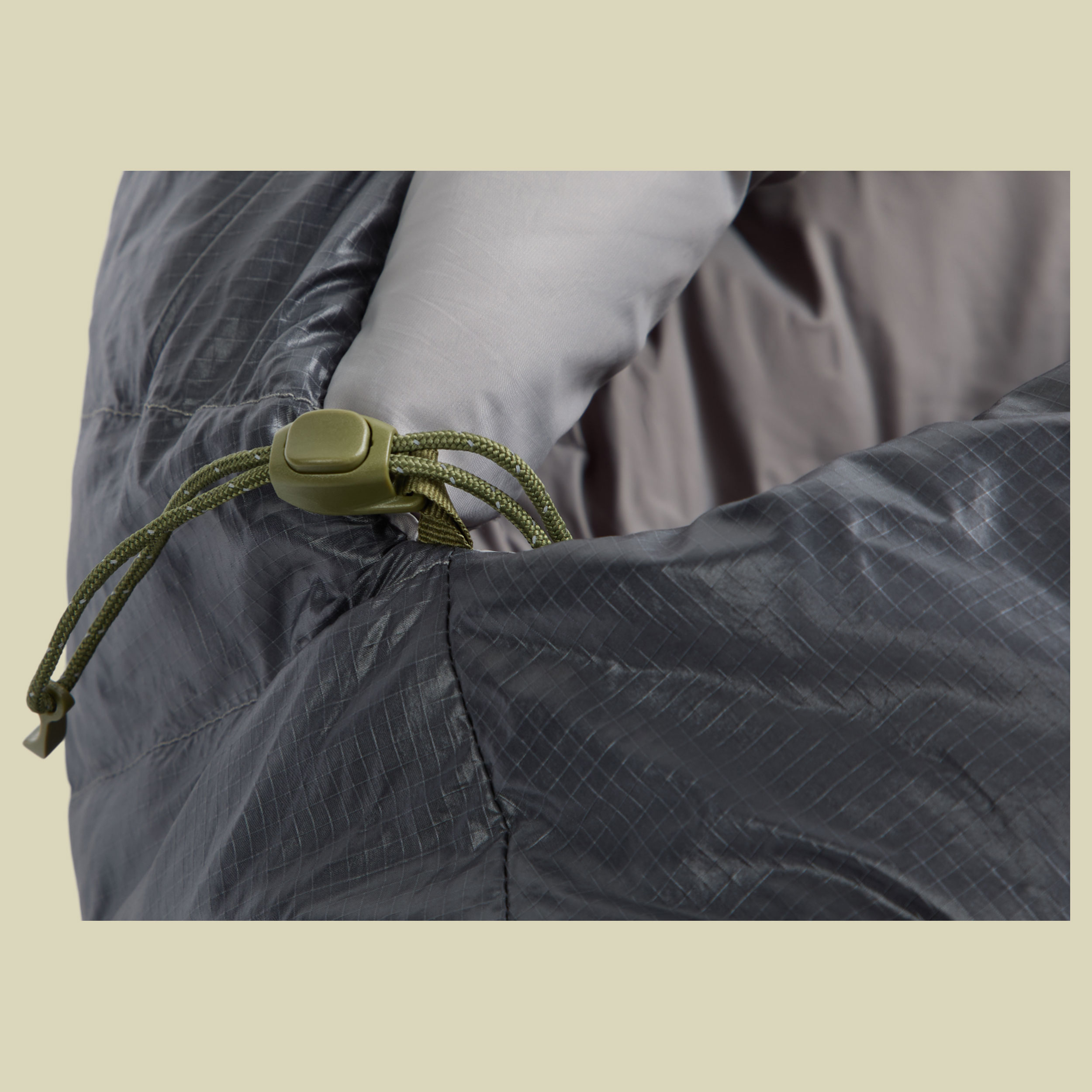 Nansen ±0° Mummy Sleeping Bag Farbe periscope grey 175 cm links