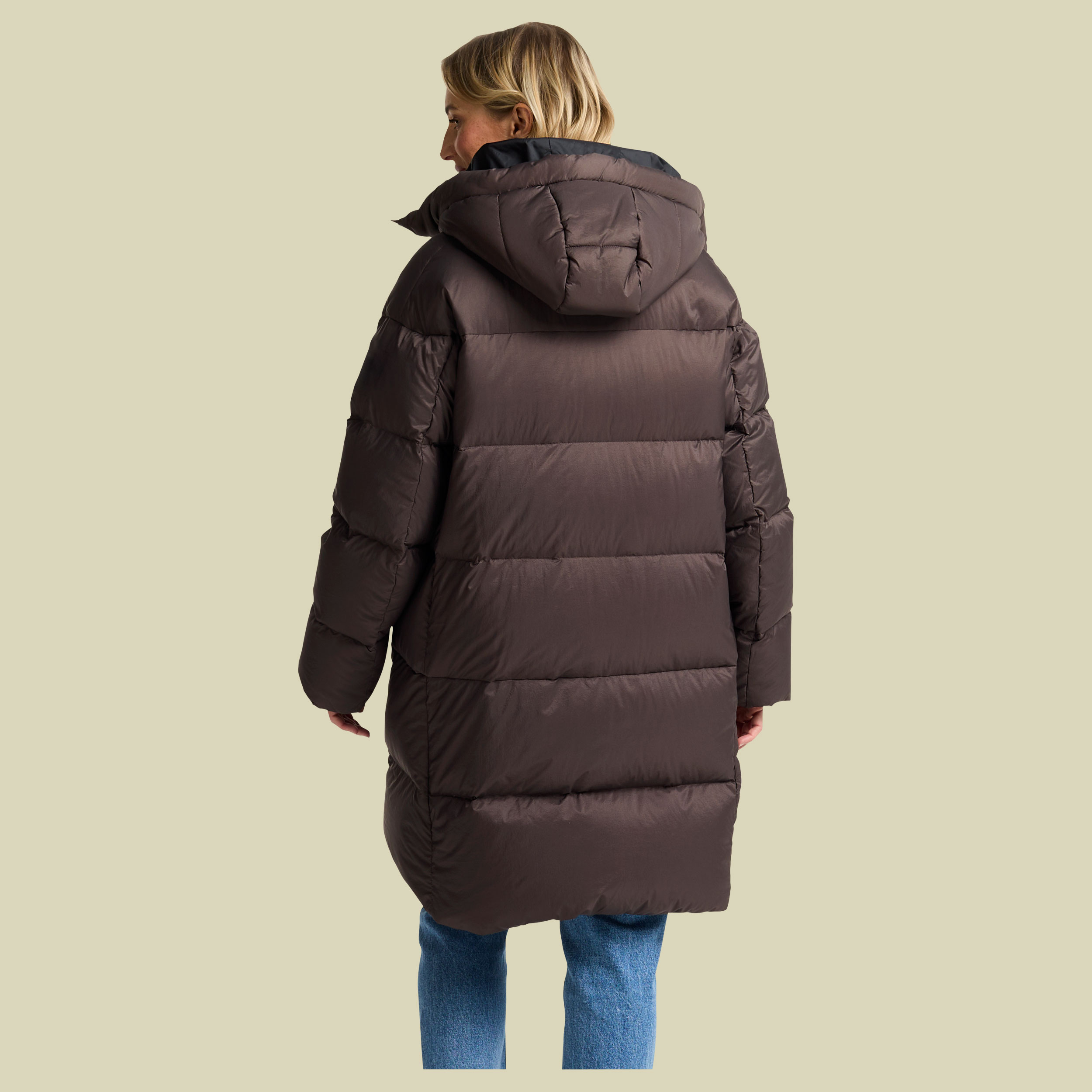 Icy Hill Coat Women XL braun- peat