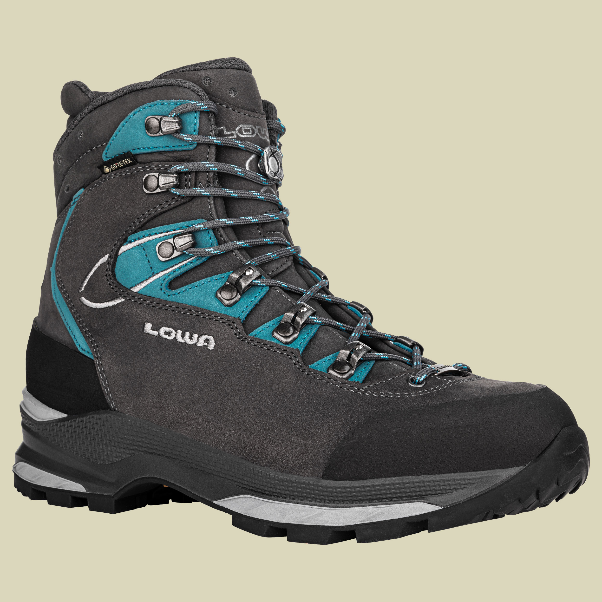 Mauria Evo GTX Women UK 8 grau - anthrazit/türkis
