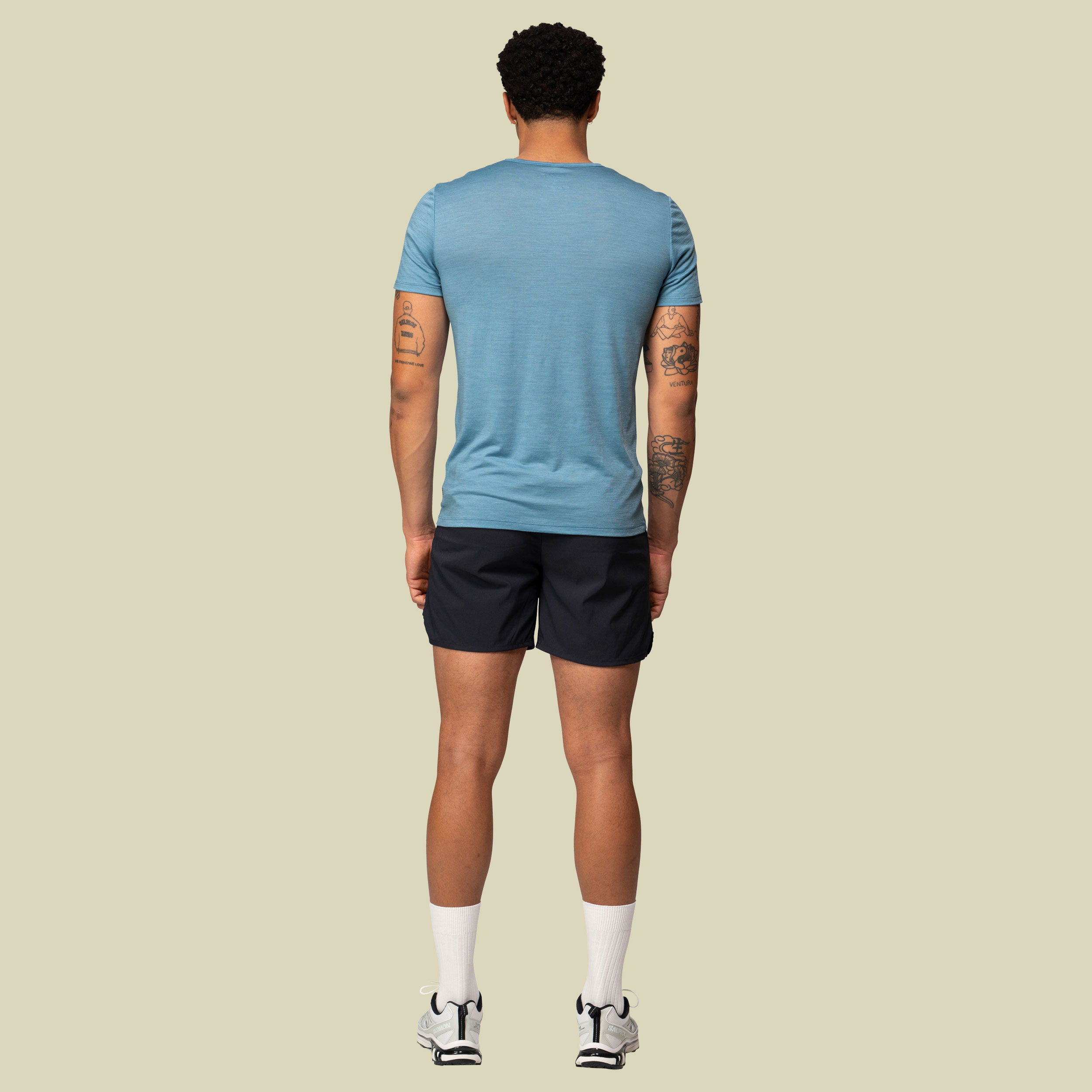 Active Tee Man XXL blau - skyblue