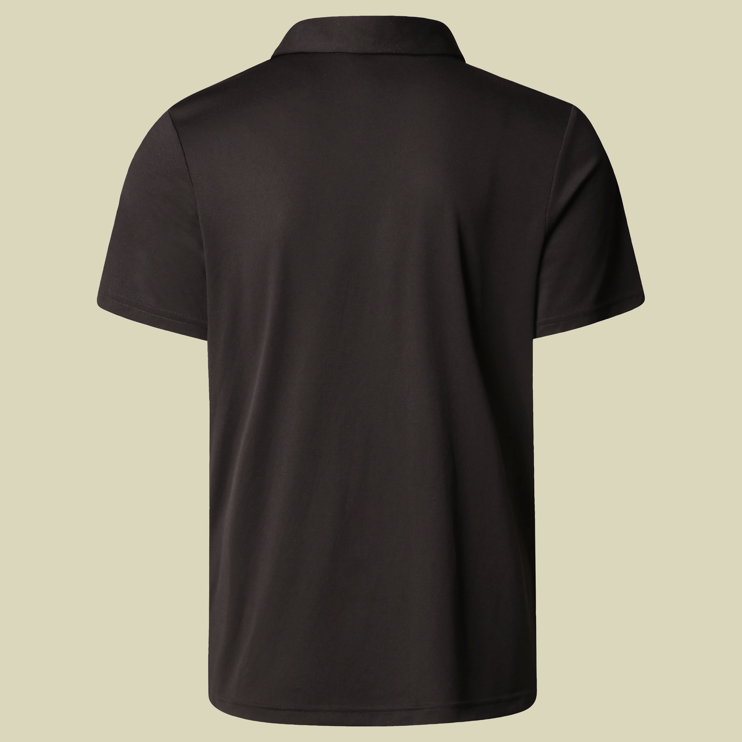 Tanken Polo Men L schwarz - Farbe TNF black