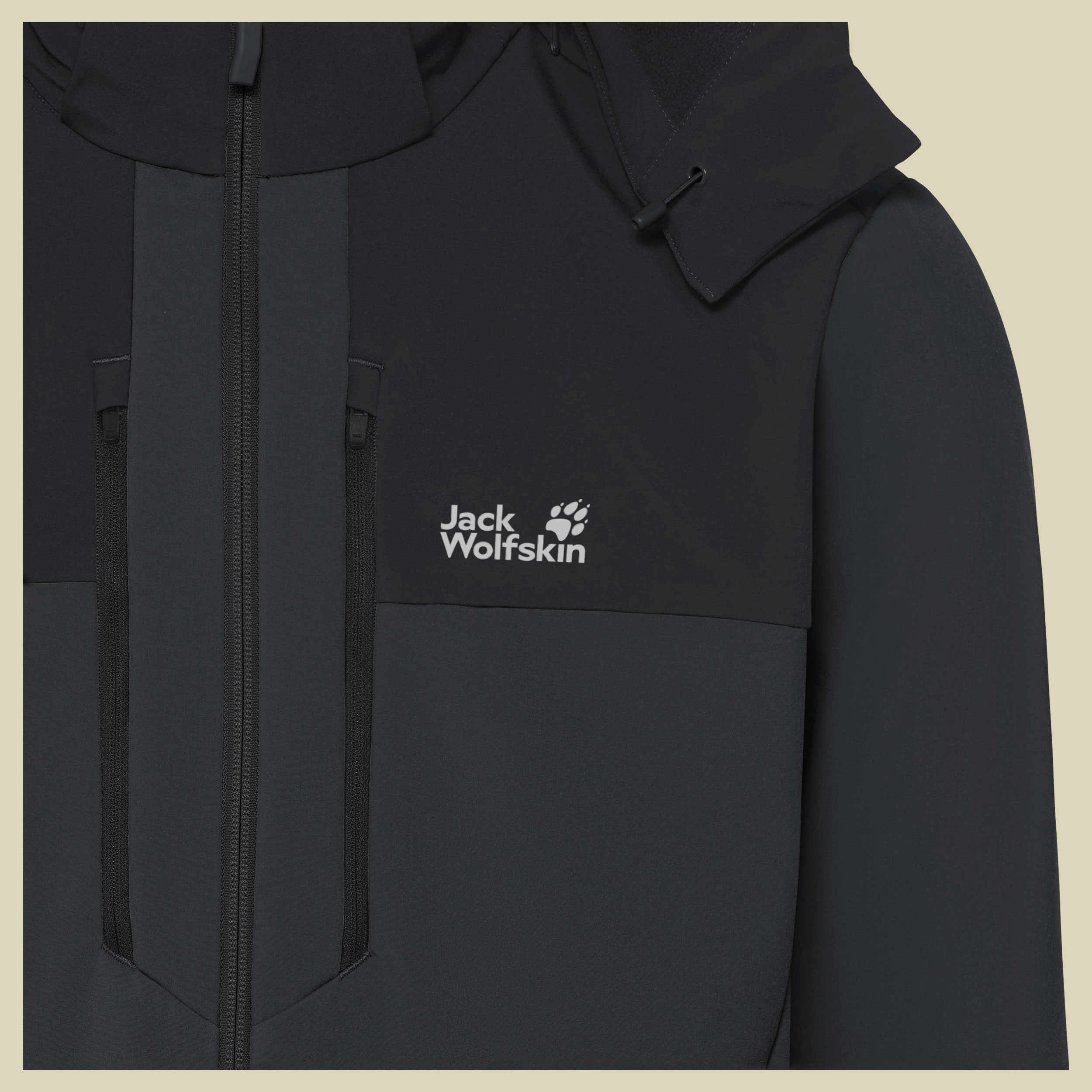 Jasper Jacket Men L grau - phantom