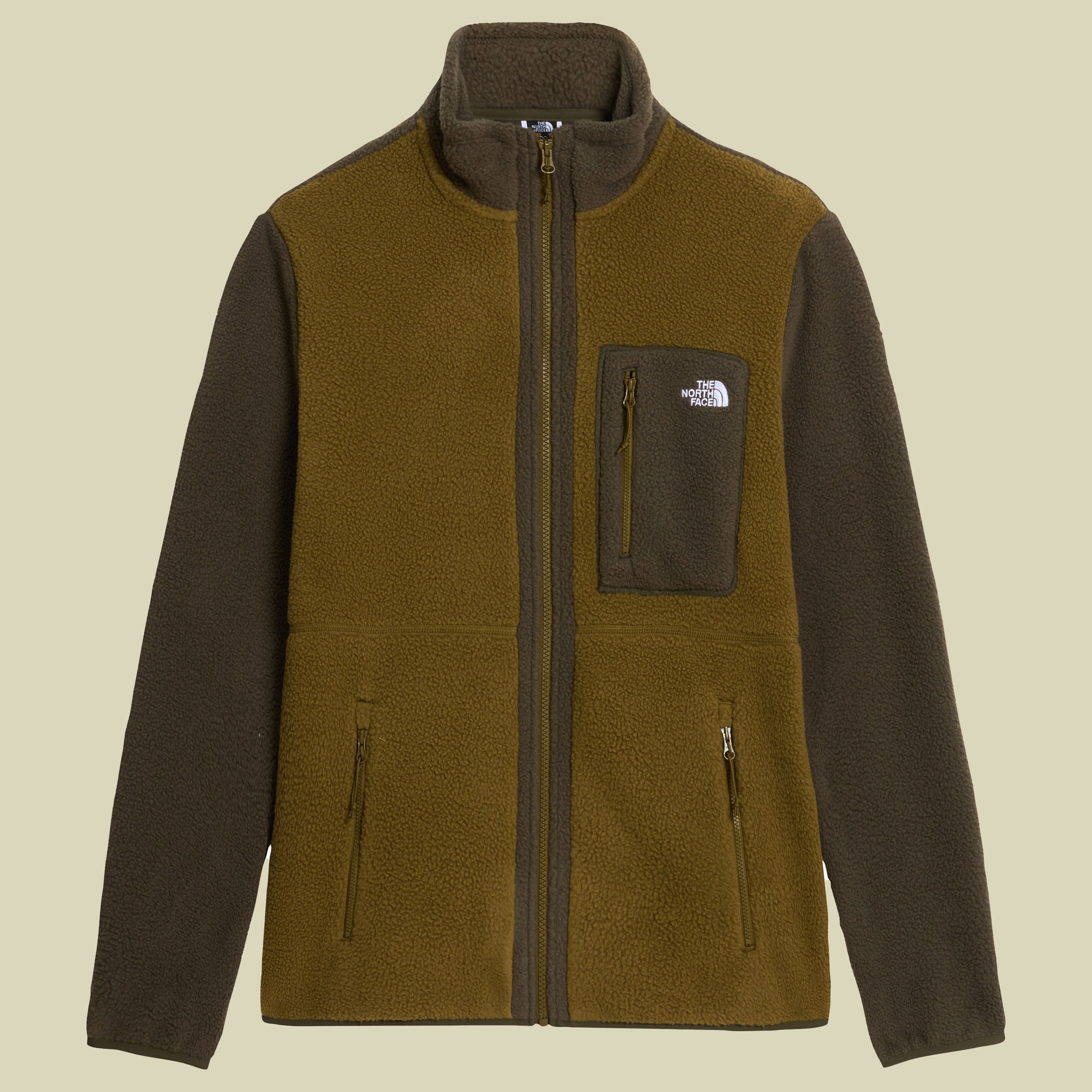 Yumiori Full Zip Men M braun - caraway seed/new taupe
