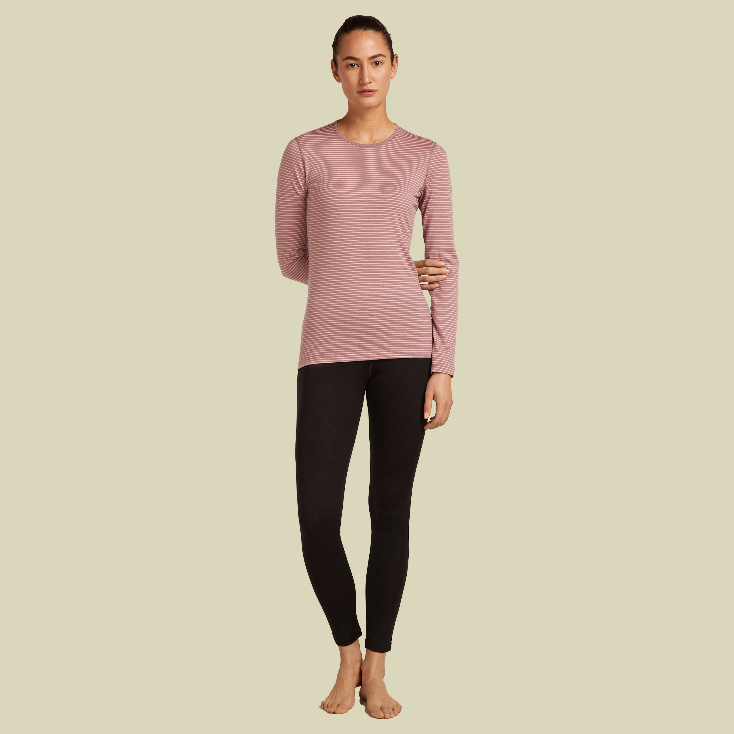 Oasis LS Crewe 200 Women rot XL - summit/blush/S