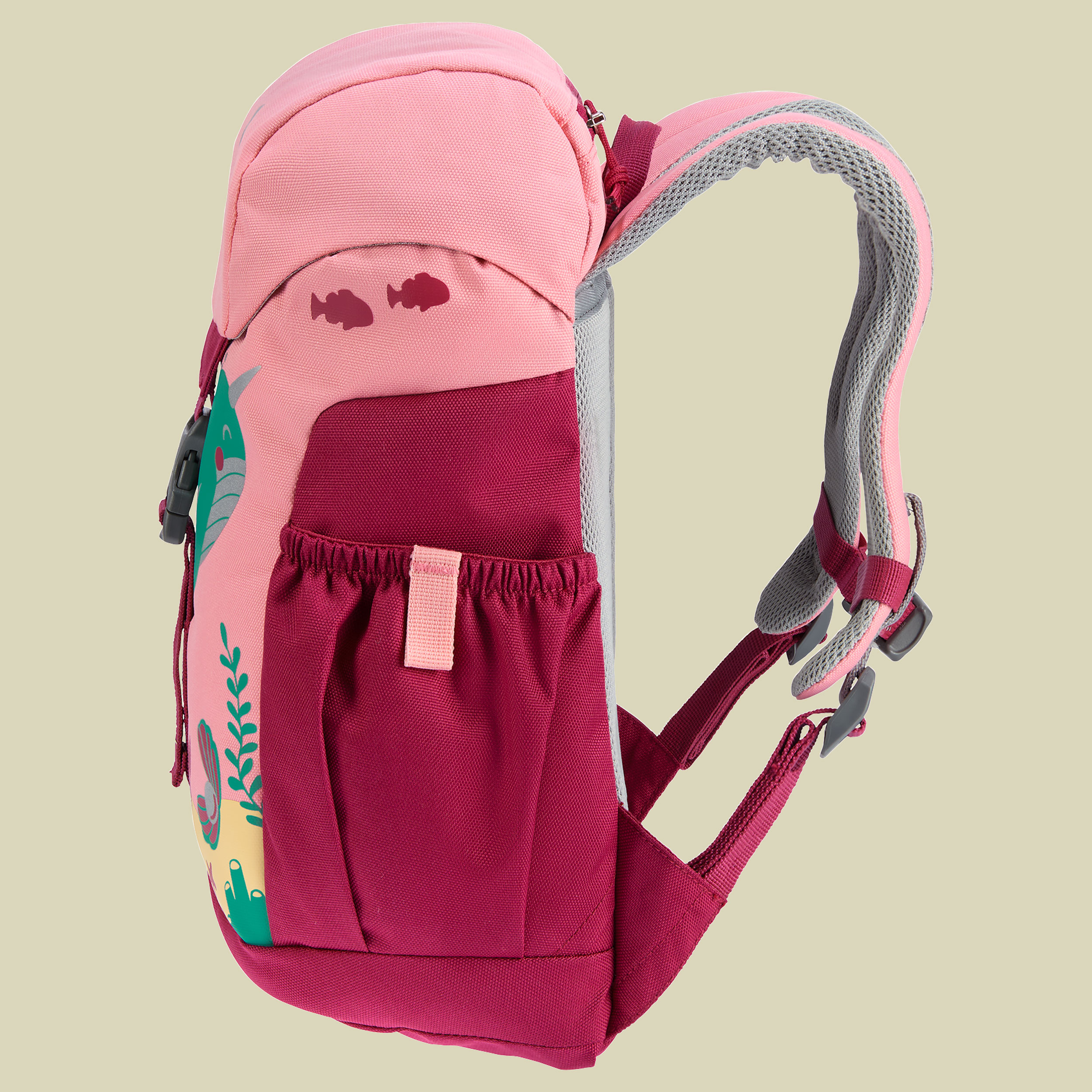 Schmusebär Kids pink 8 L - Farbe blossom-raspberry