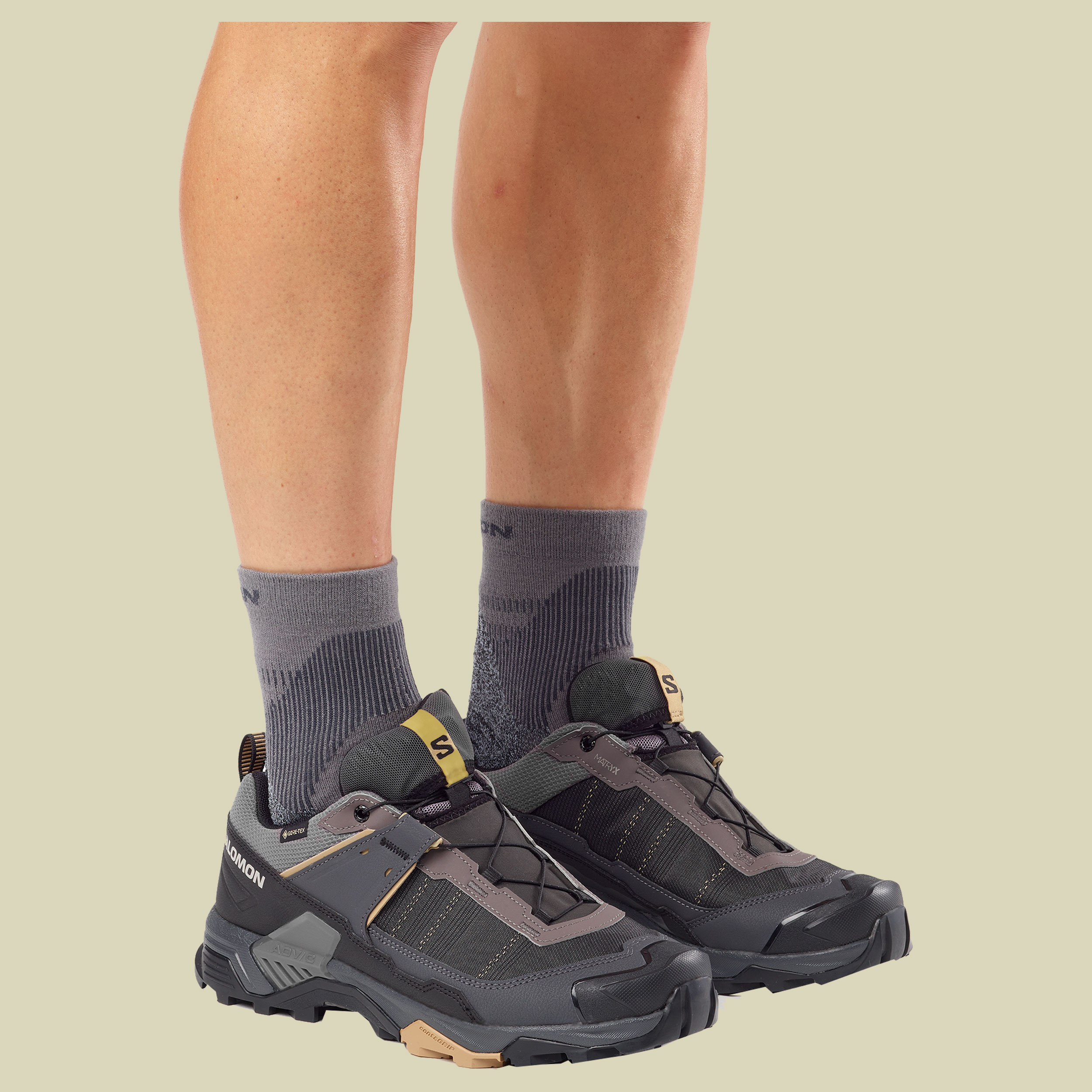 X Ultra 5 Wide GTX Men UK 8,5 grau - dark gull grey/asphalt/willow