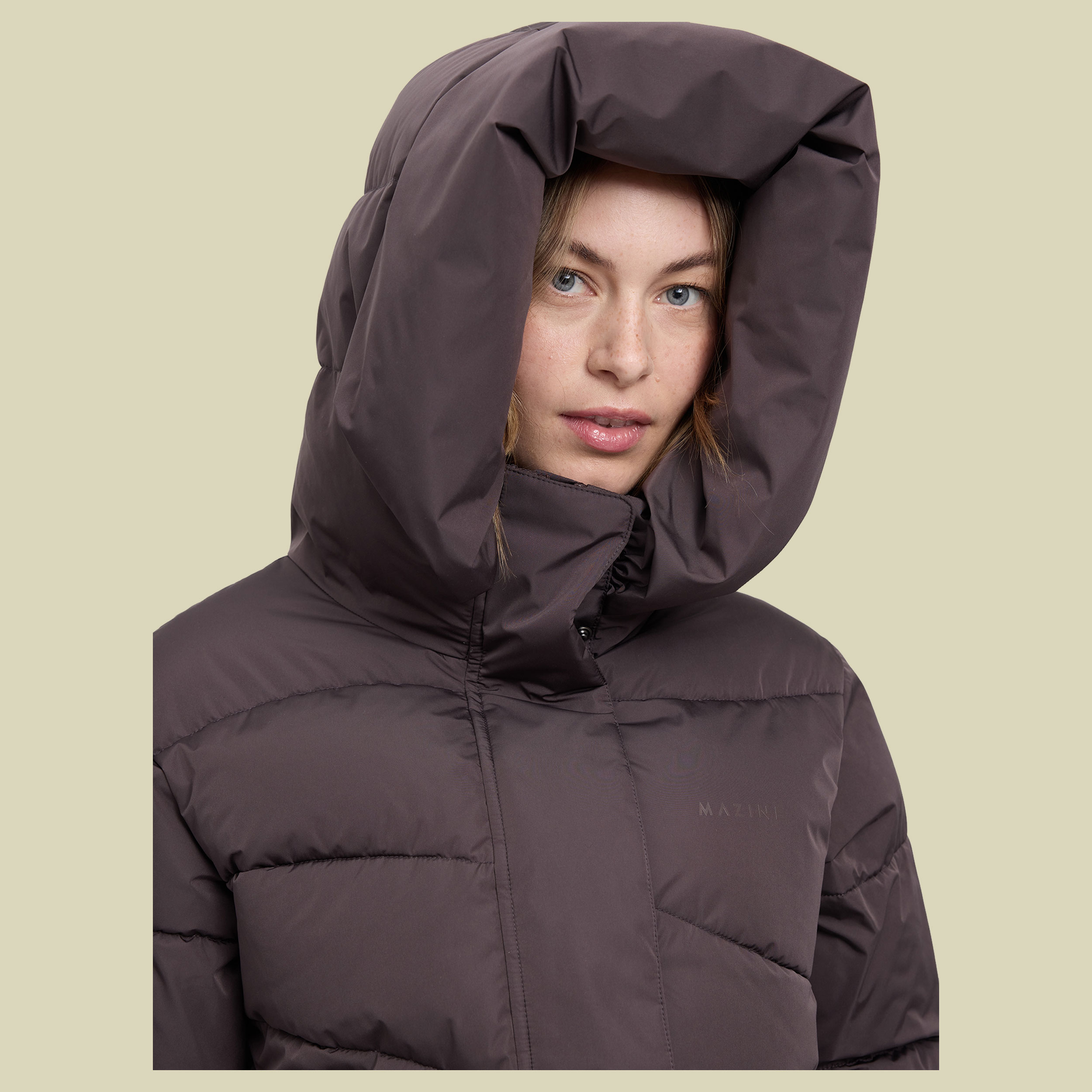 Waves Quilt Puffer Coat Women