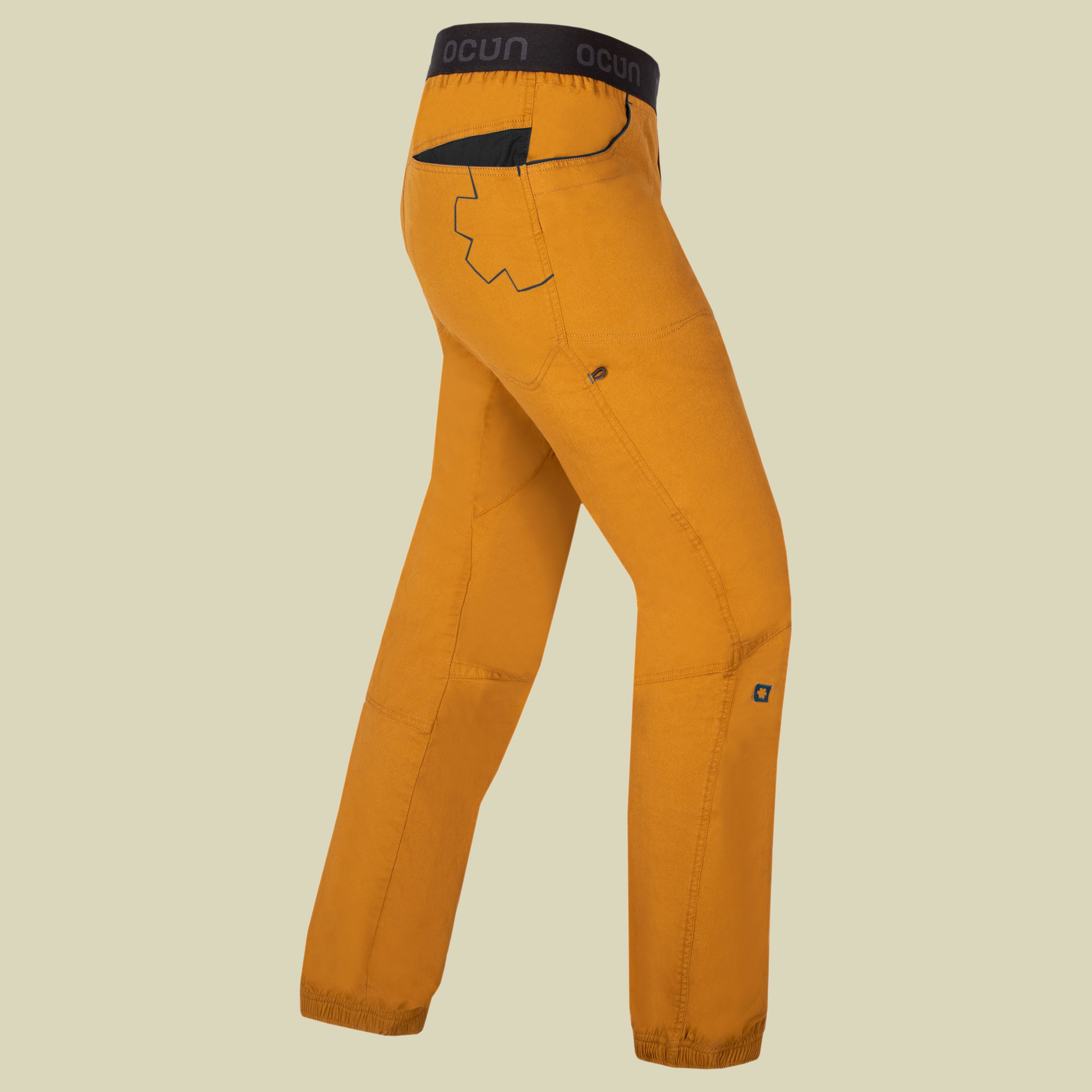 Jaws Pants Men M gelb - brown bronze
