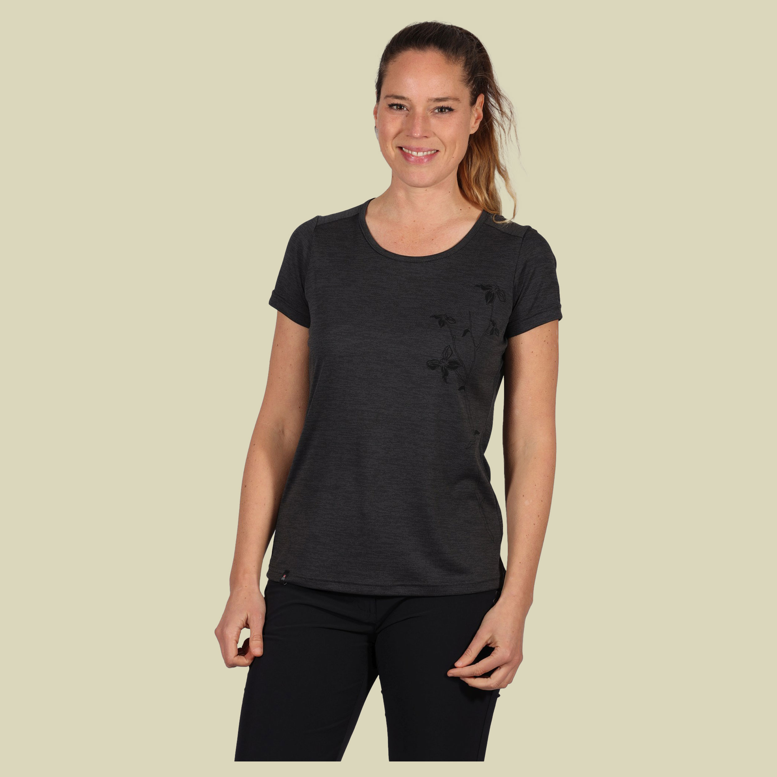 Bony II Women 44 schwarz - black melange