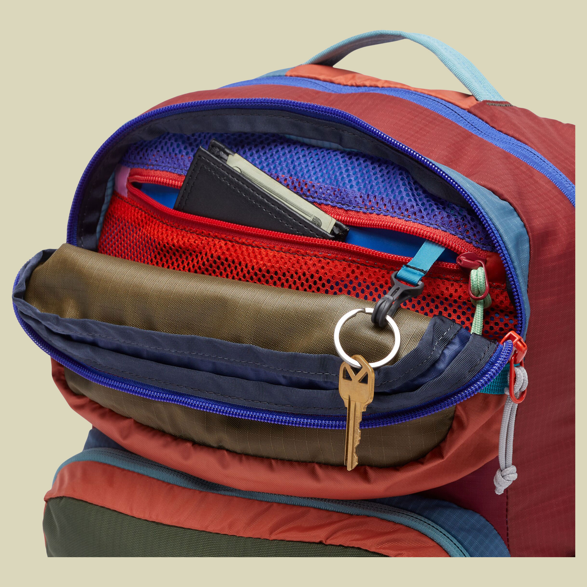 Tasra 16L Backpack 16 L mehrfarbig - Farbe del dia PT del dia