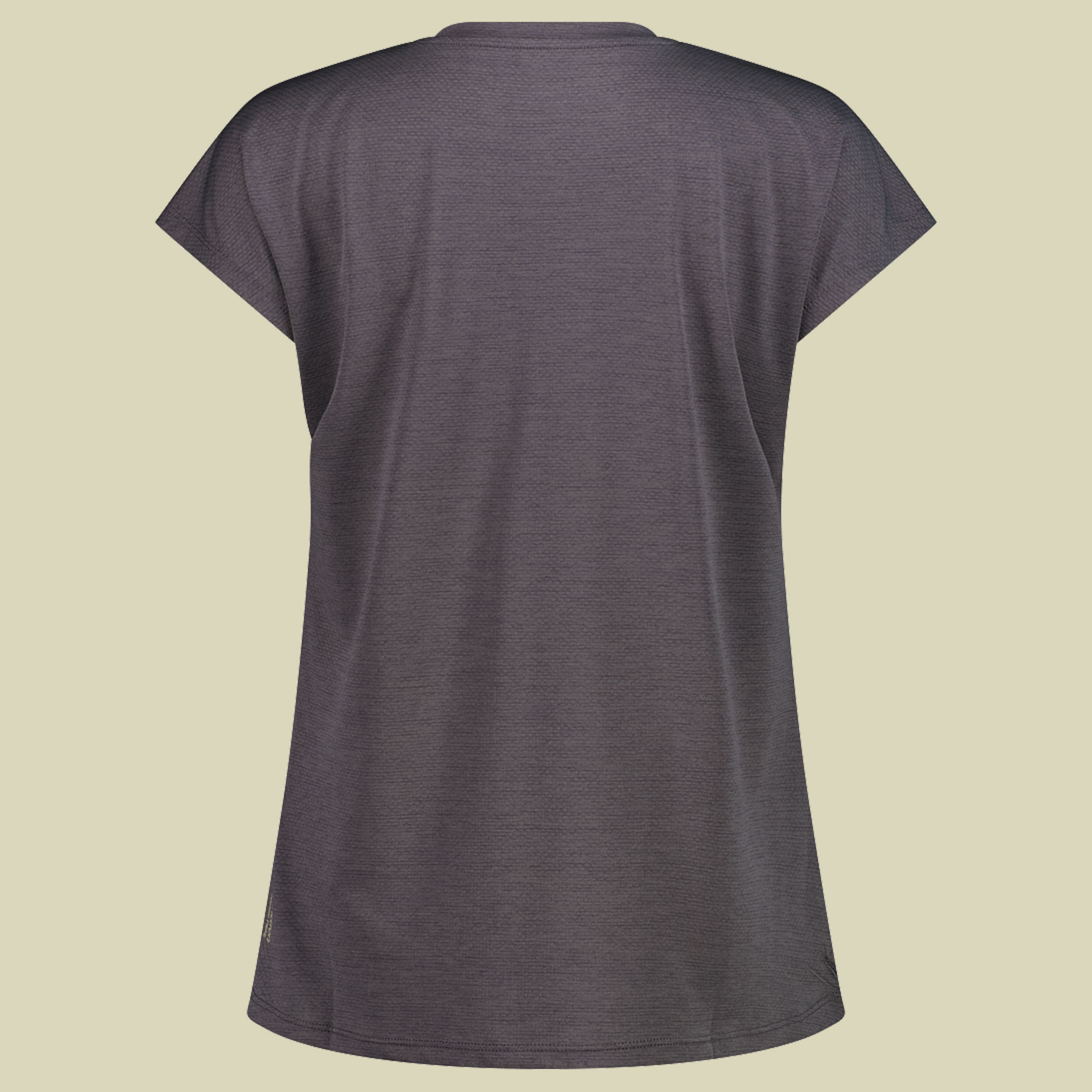 Woman T-Shirt Jacquard Jersey 35N5586 46 braun - Q955 terra