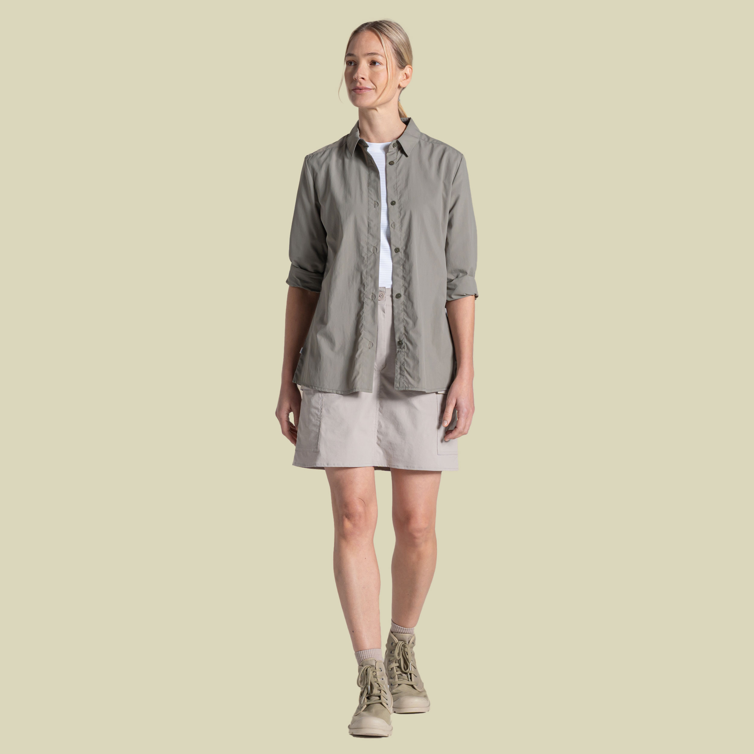 NosiLife Alma Long Sleeved Shirt Women 18 (44) grün - vert