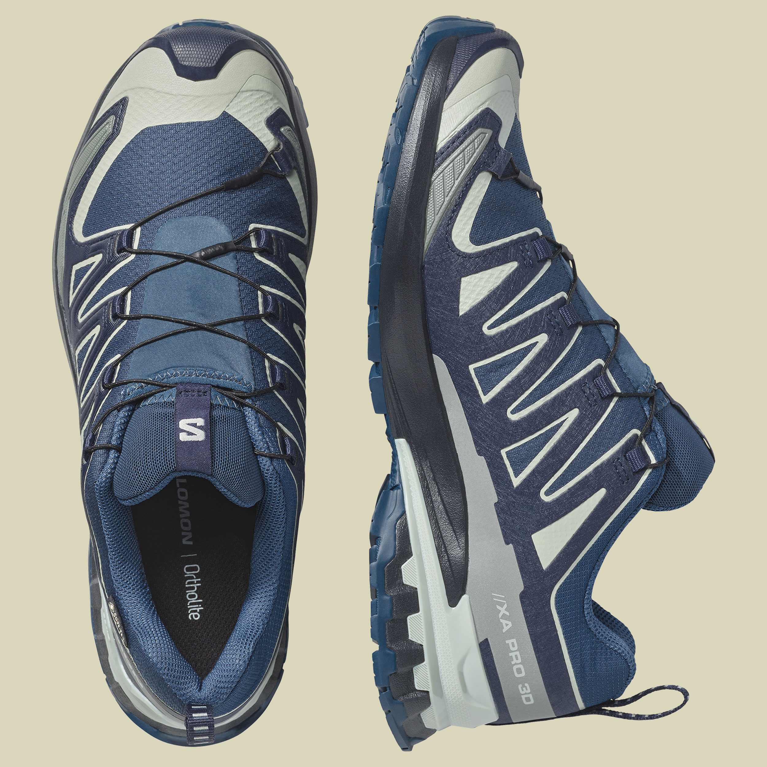 XA PRO 3D V9 GTX Men mehrfarbig2 UK 13,5 - spellbound / maritime blue / wrought iron