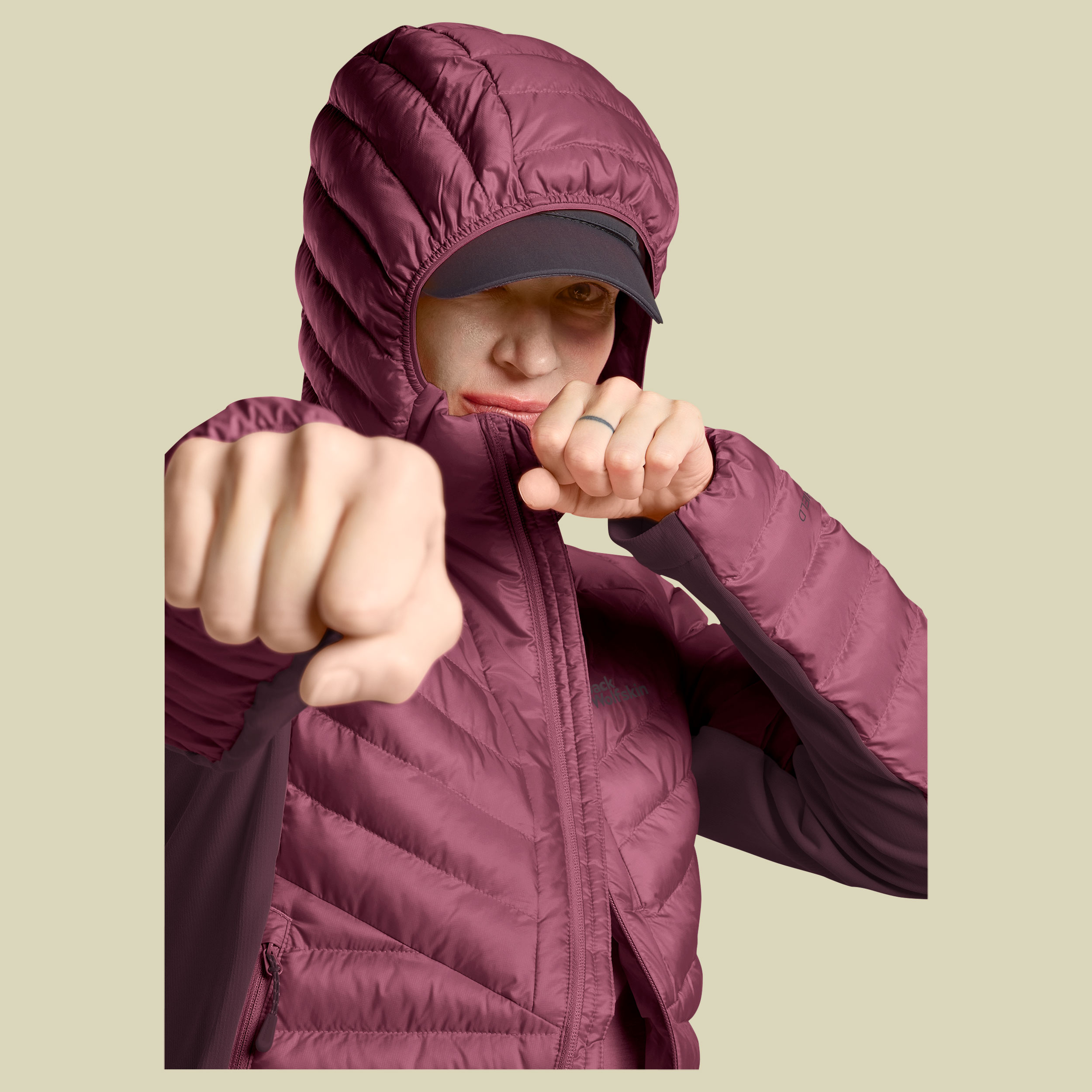 Routeburn Pro Ins Jacket Women pink XXL - raisin