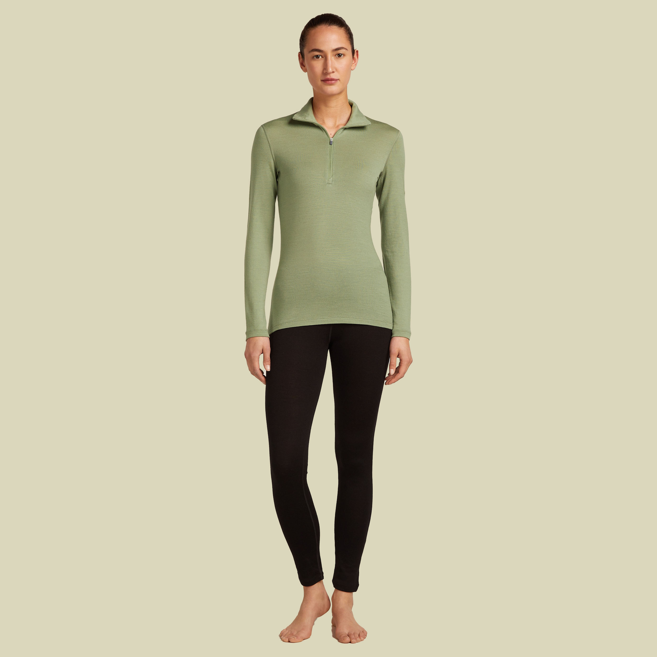 Tech LS Half Zip 260 Women lichen XL