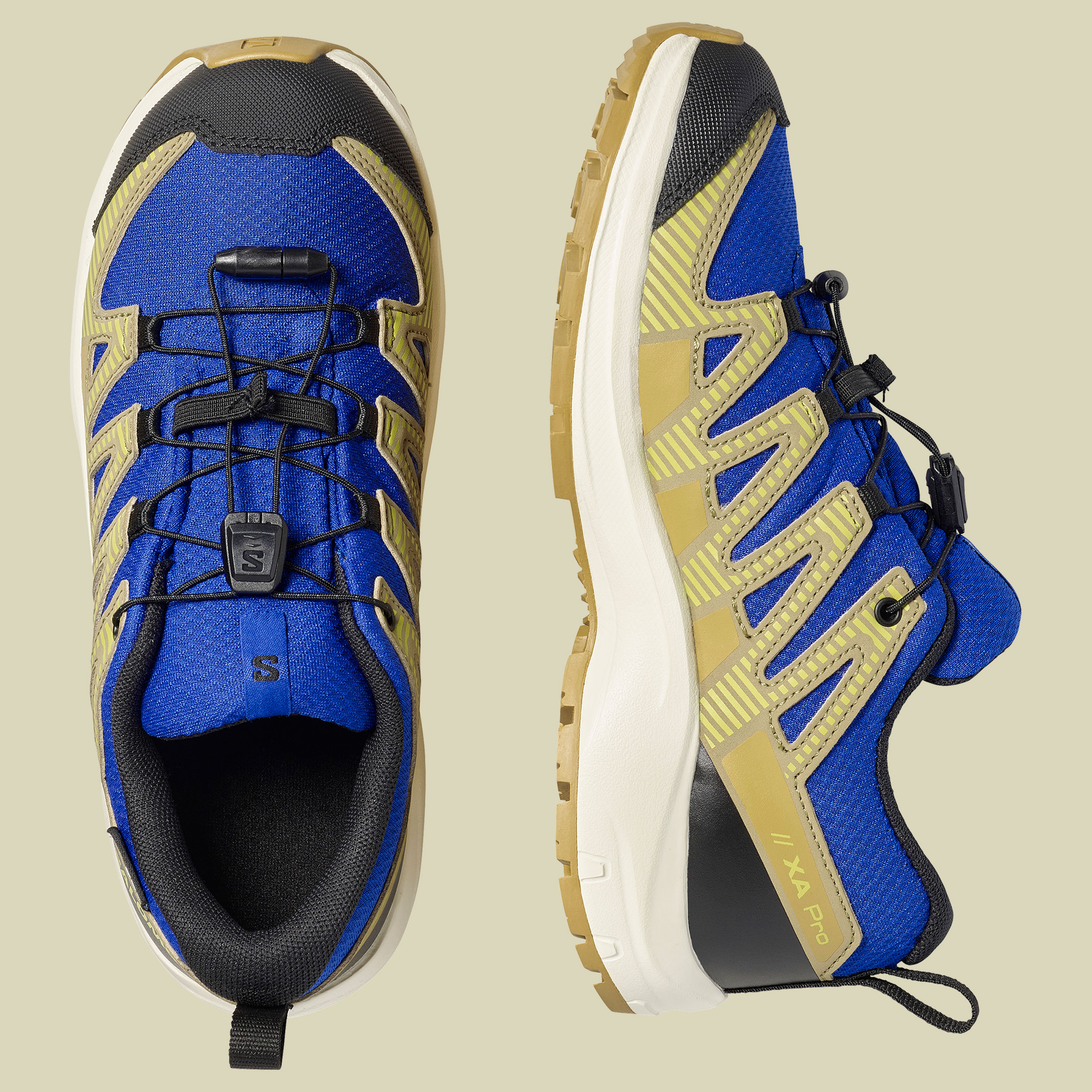 XA PRO V8 WP J 39 blau I - blue/acid/black