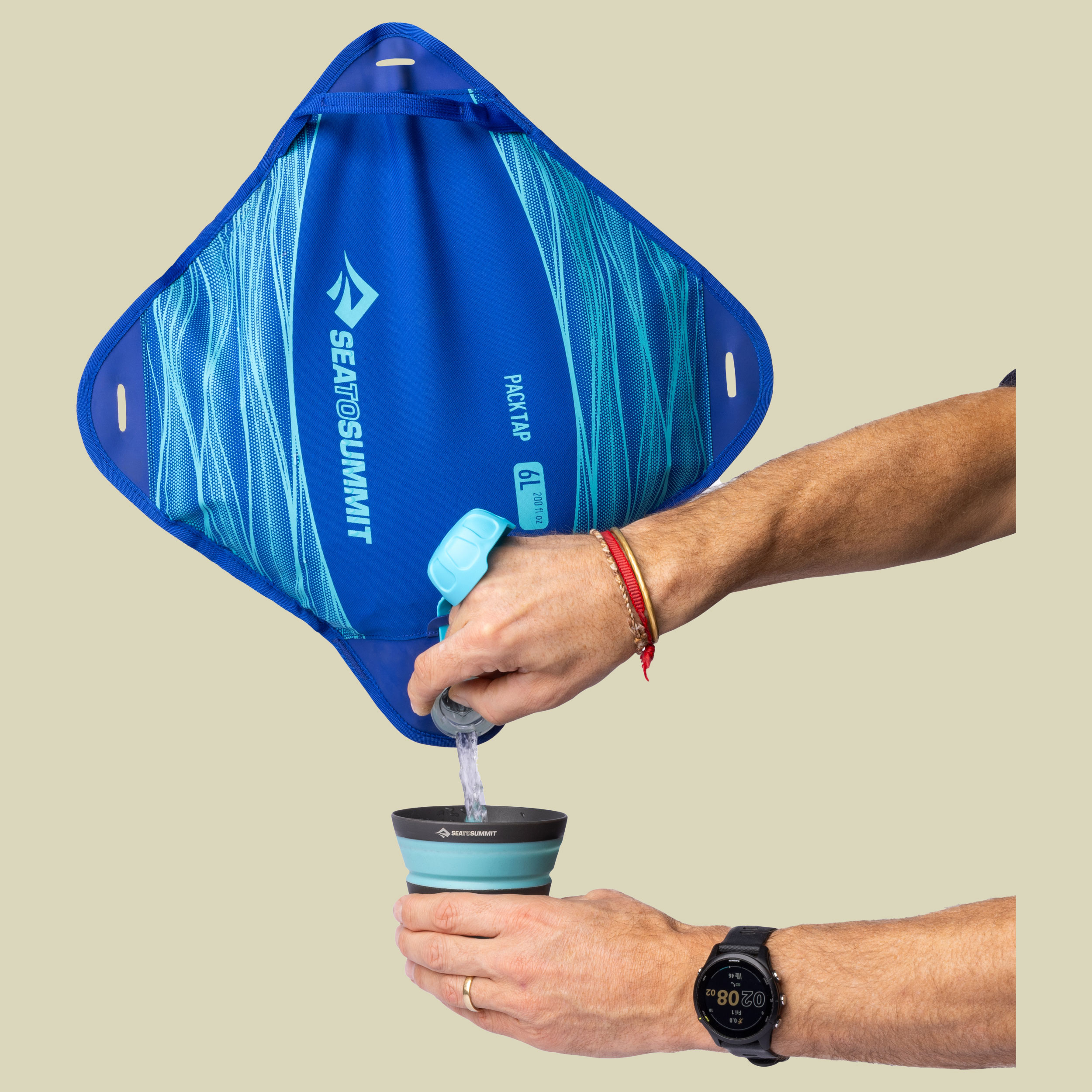 Pack Tap 6L blau - Farbe surf the web