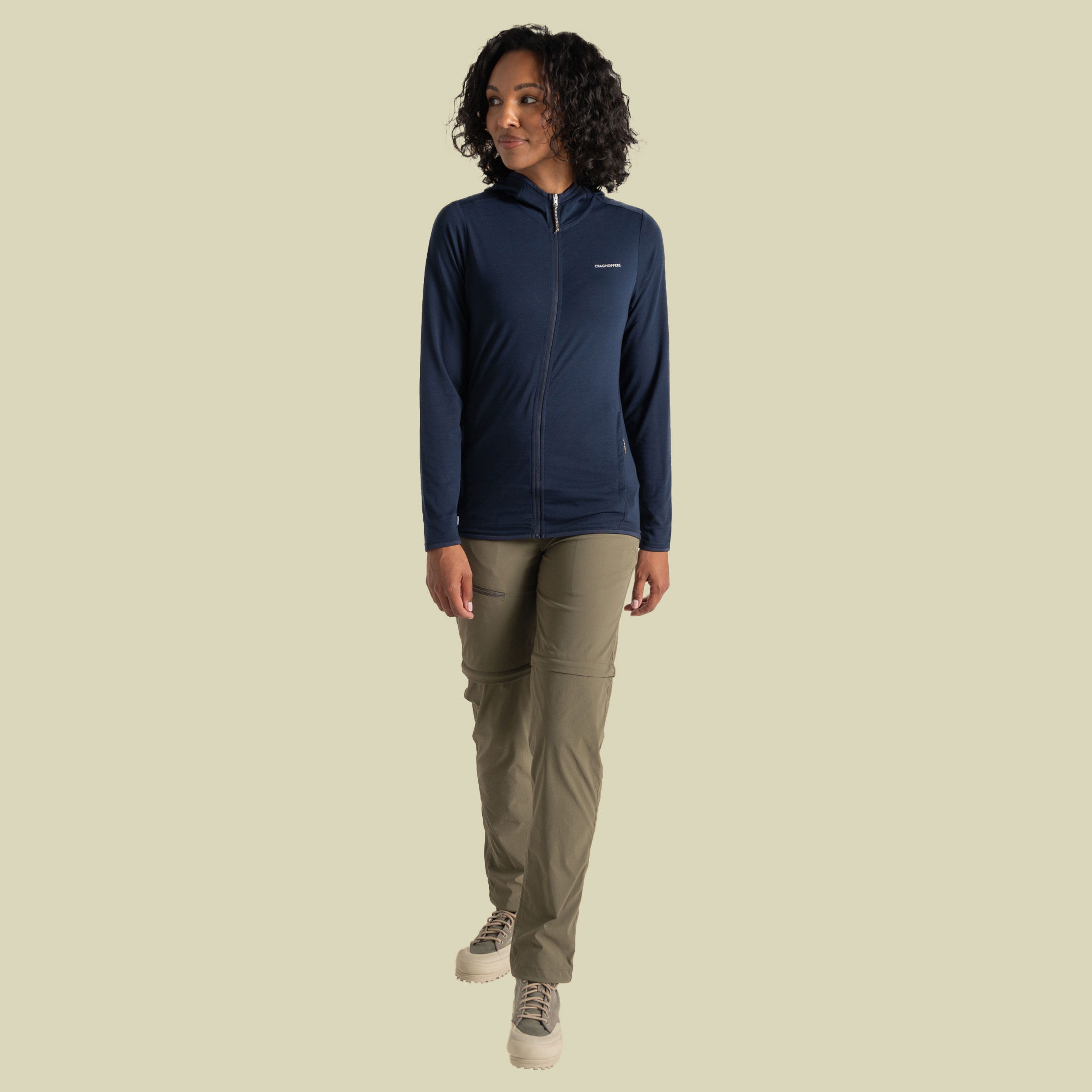 NosiLife Afia Hooded Jacket Women 44 blau -blue navy (UK 18)