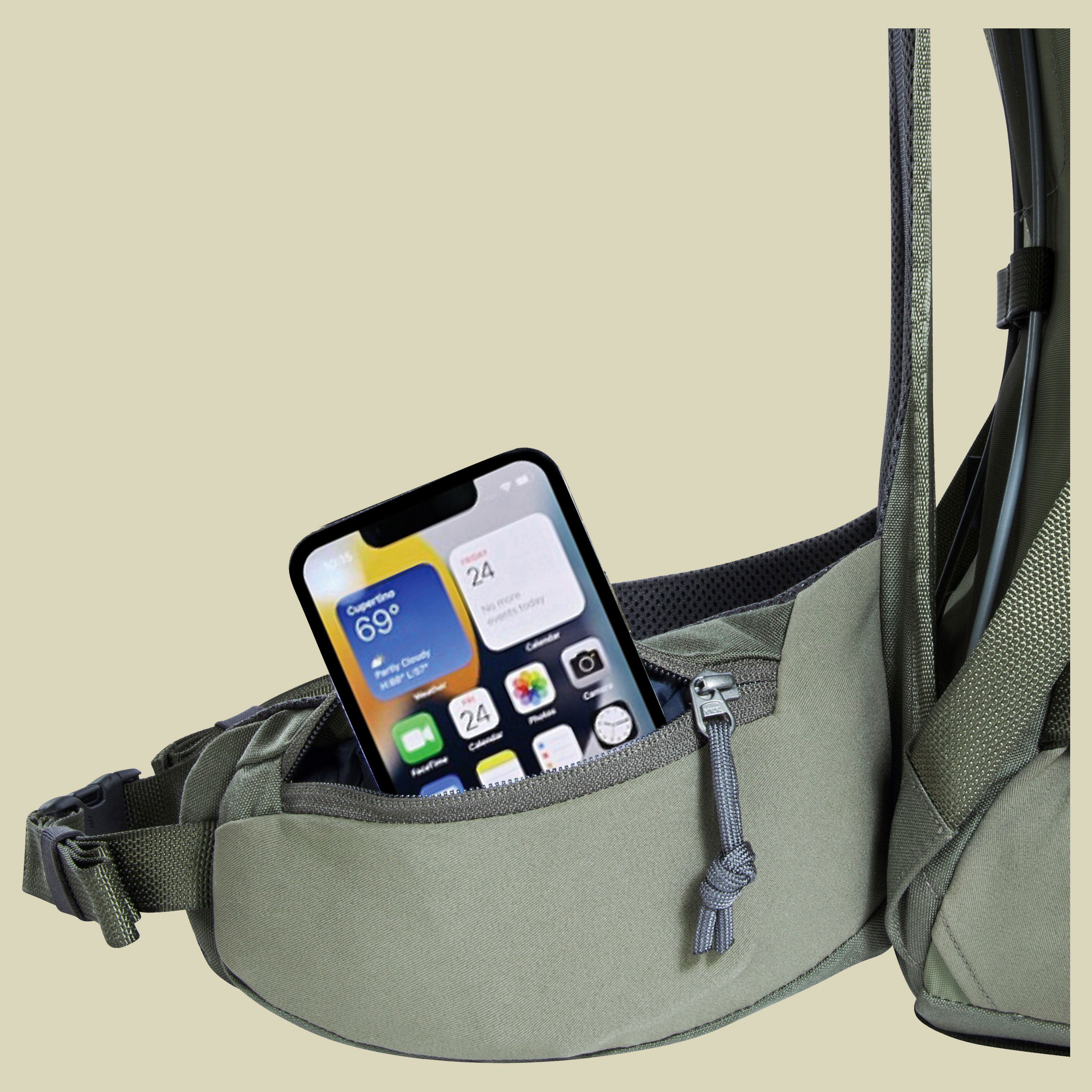 Hike Pack 30 BC 30L grau - Farbe stone grey olive