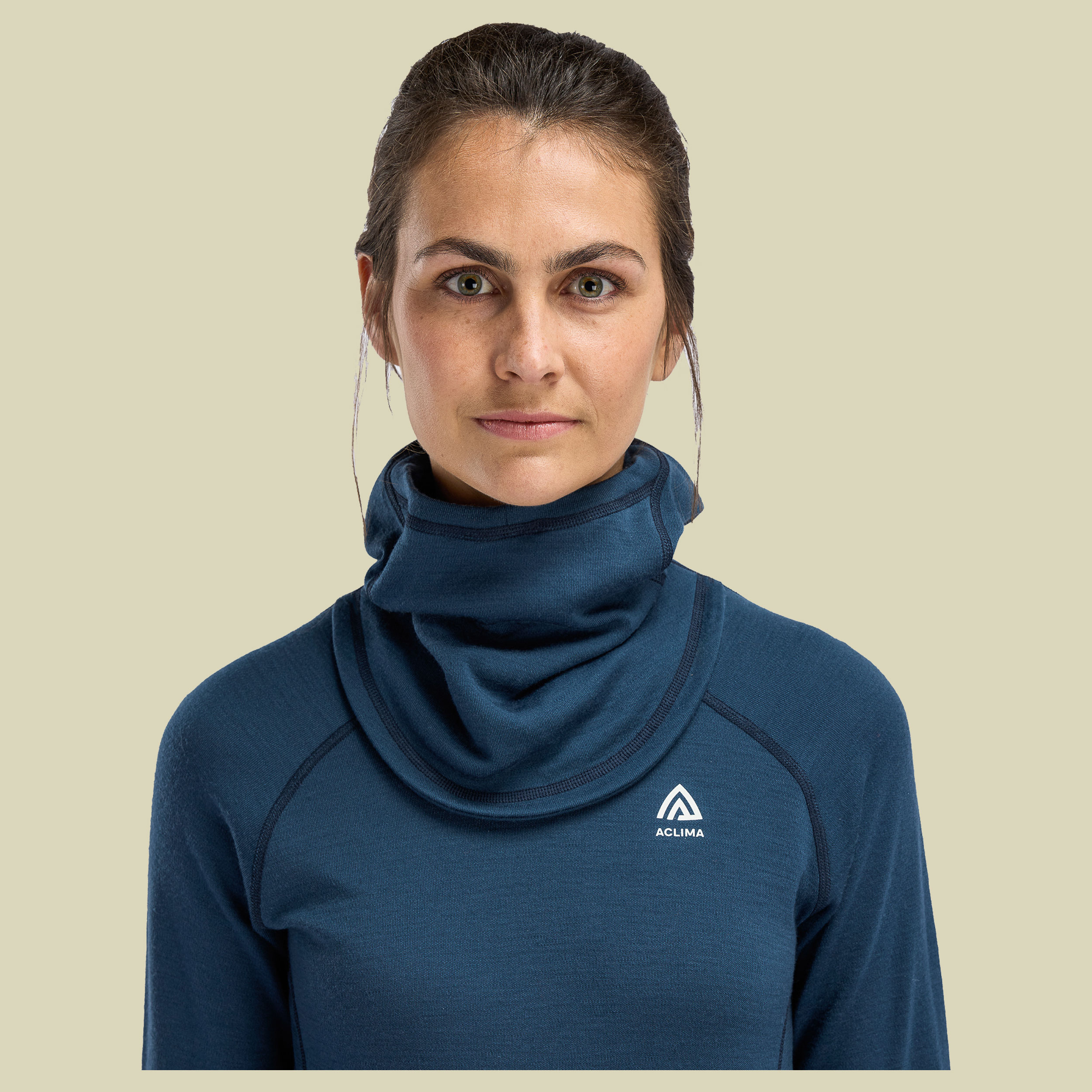 WarmWool Hoodsweater Women S blau - Midnight Navy