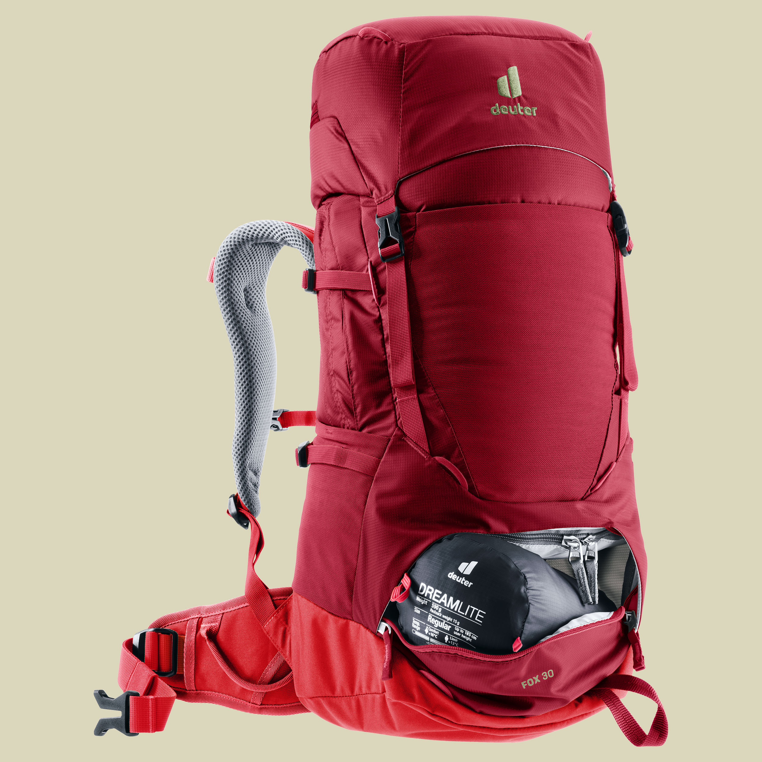 FOX 30 Kids rot 30 L - Farbe masala-cherry