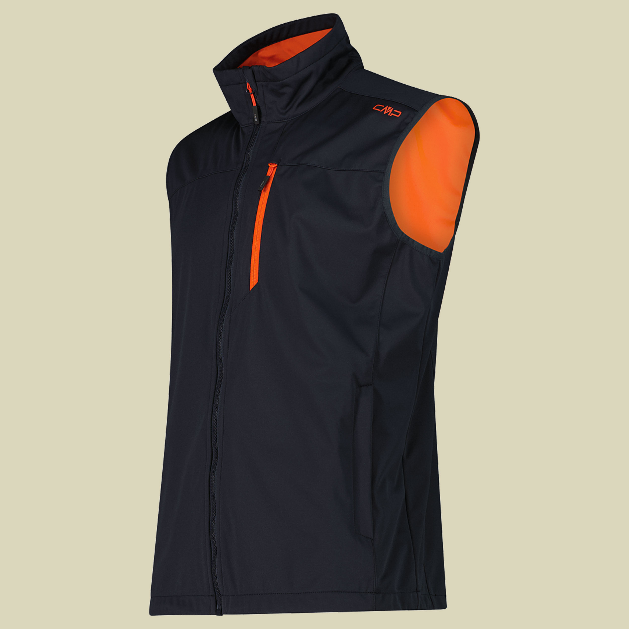 Man Vest 30A9317 60 grau2 - Farbe antracite-orange